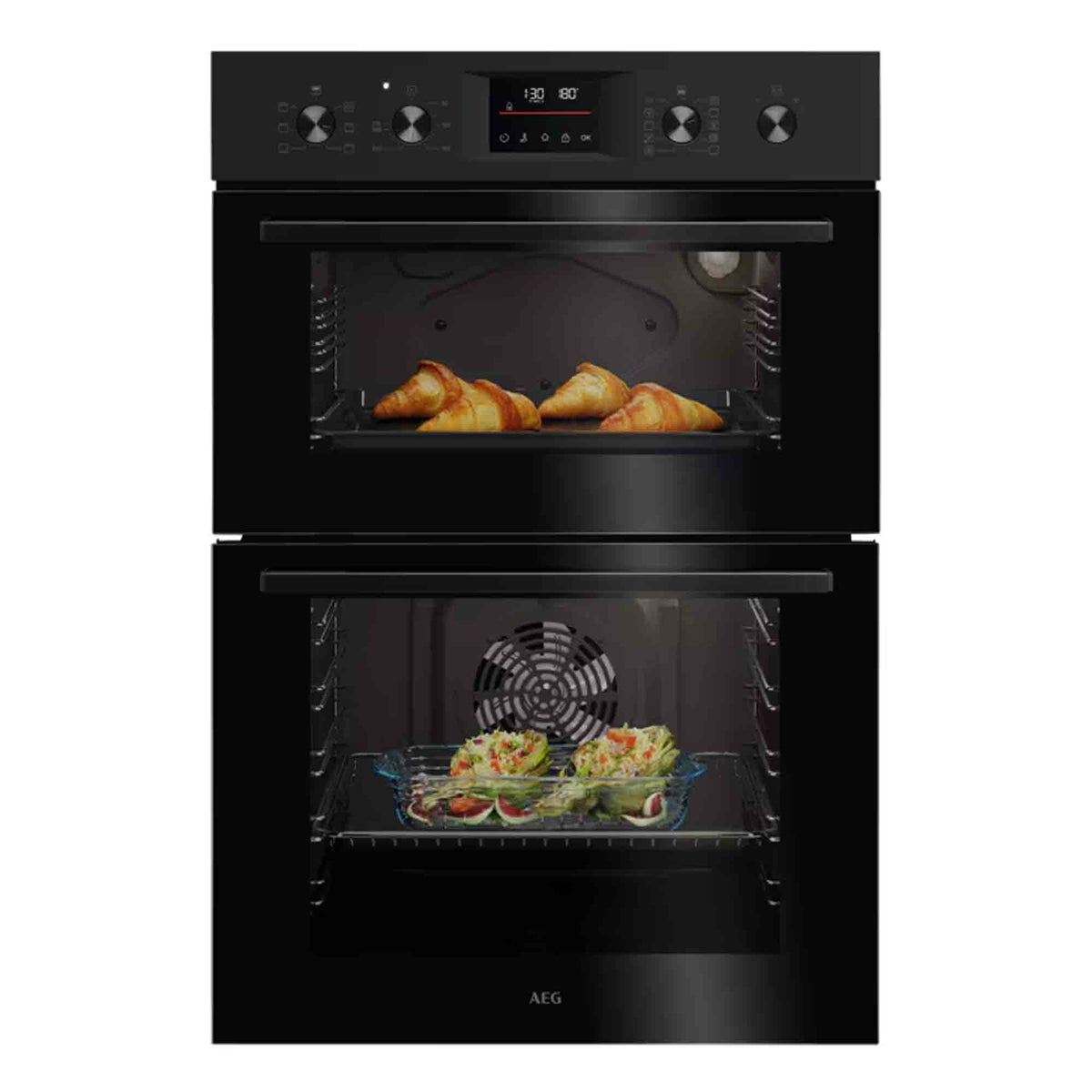 AEG OU5CP40B 6000 SurroundCook Catalytic Built-in Oven - Black