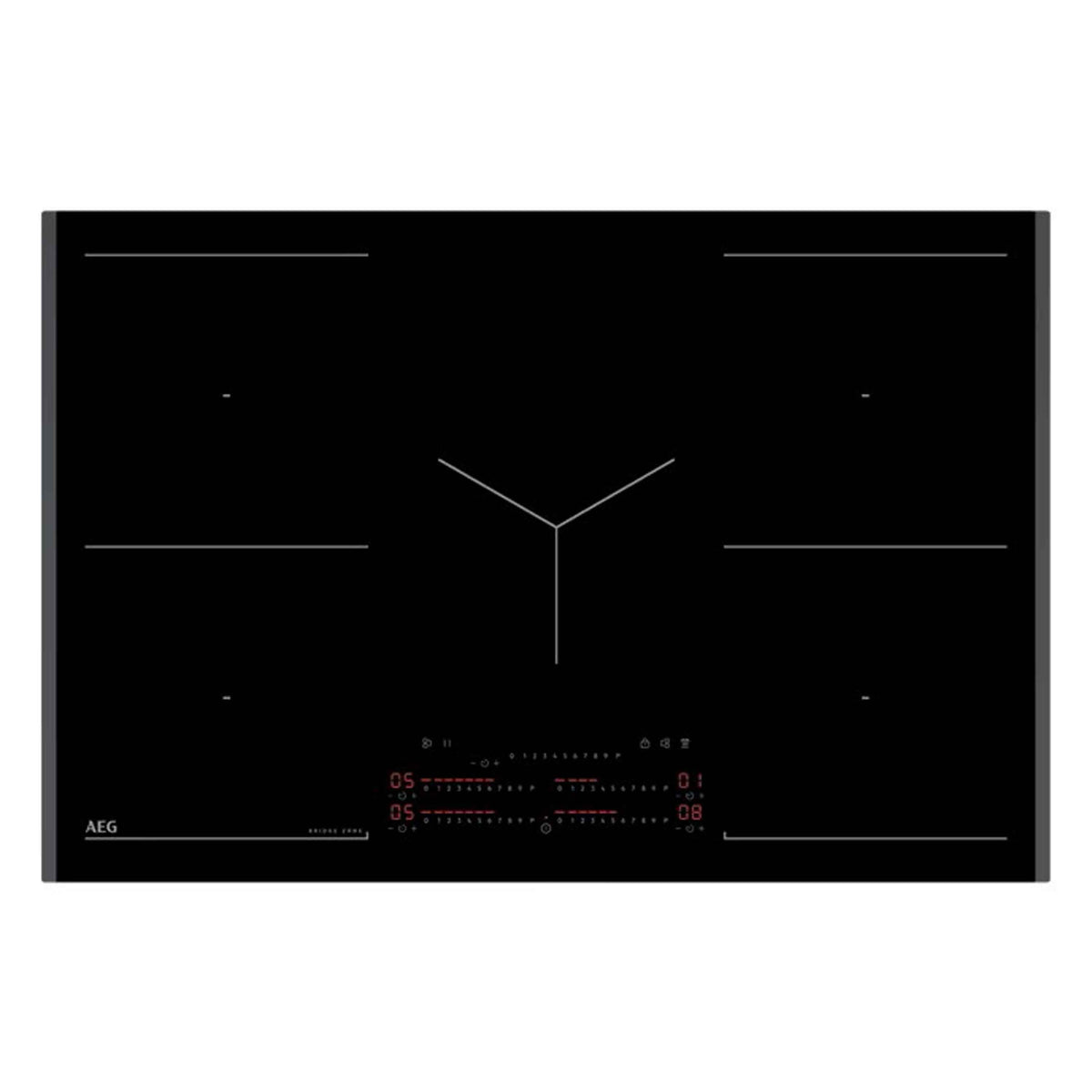 AEG TK85IM00FB 80cm MaxiSense Induction Hob - Black