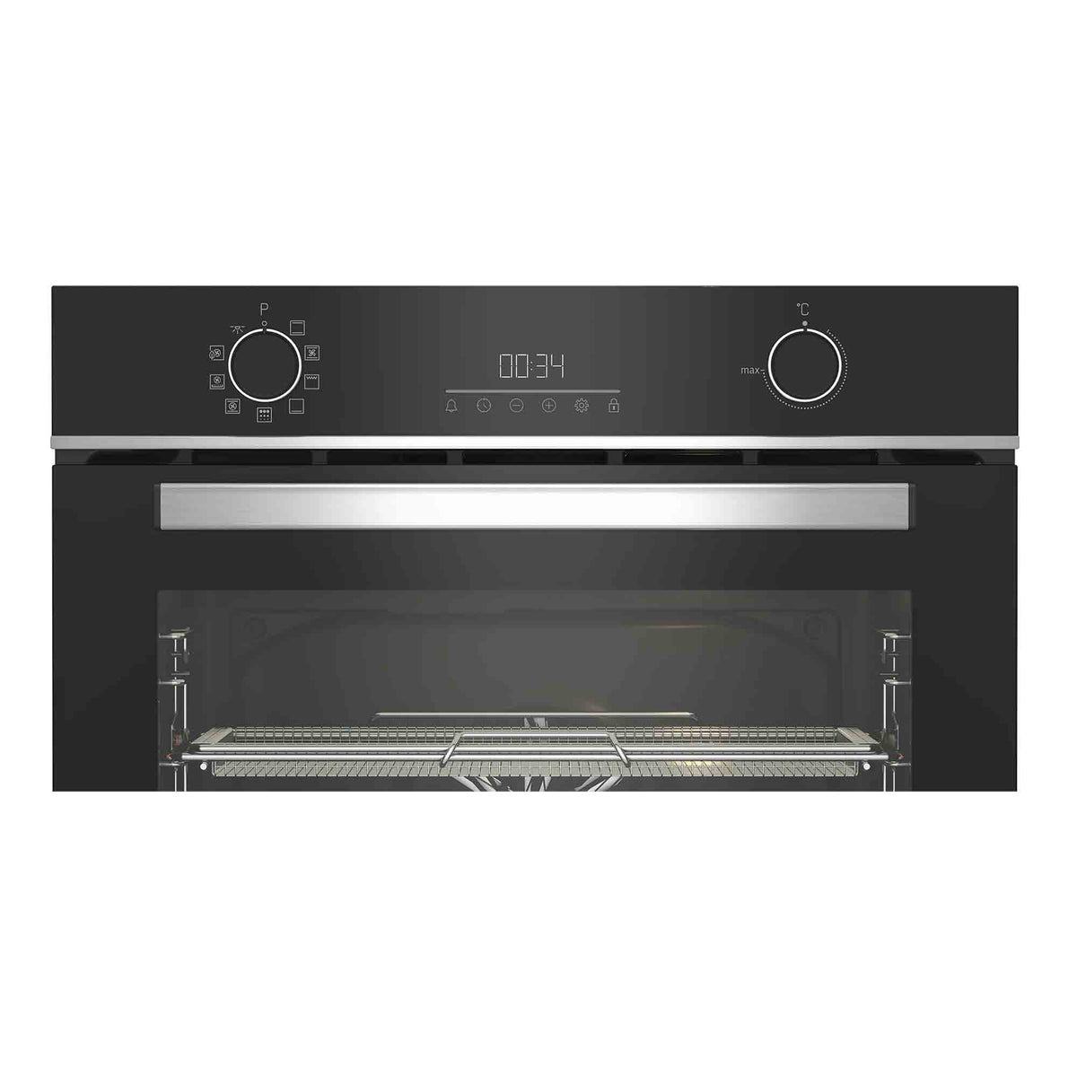 Beko BBIMA13301XMP Single Multifunction Oven Air Fryer Pyro Clean - Black