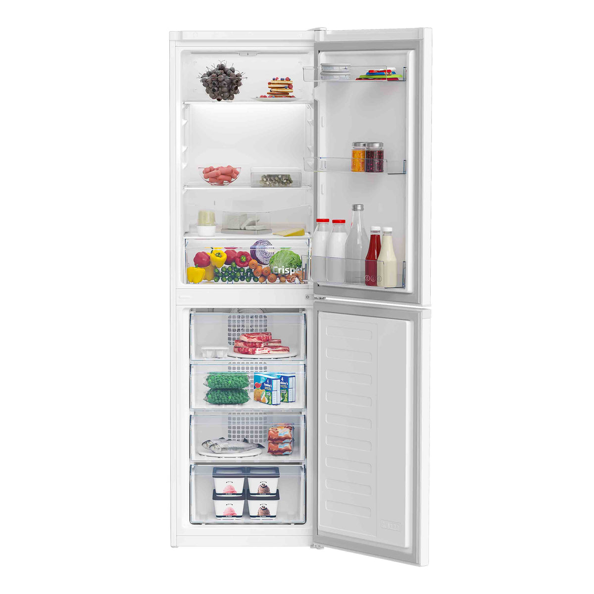 Beko CCFM4582W Freestanding Frost Free Fridge Freezer - White
