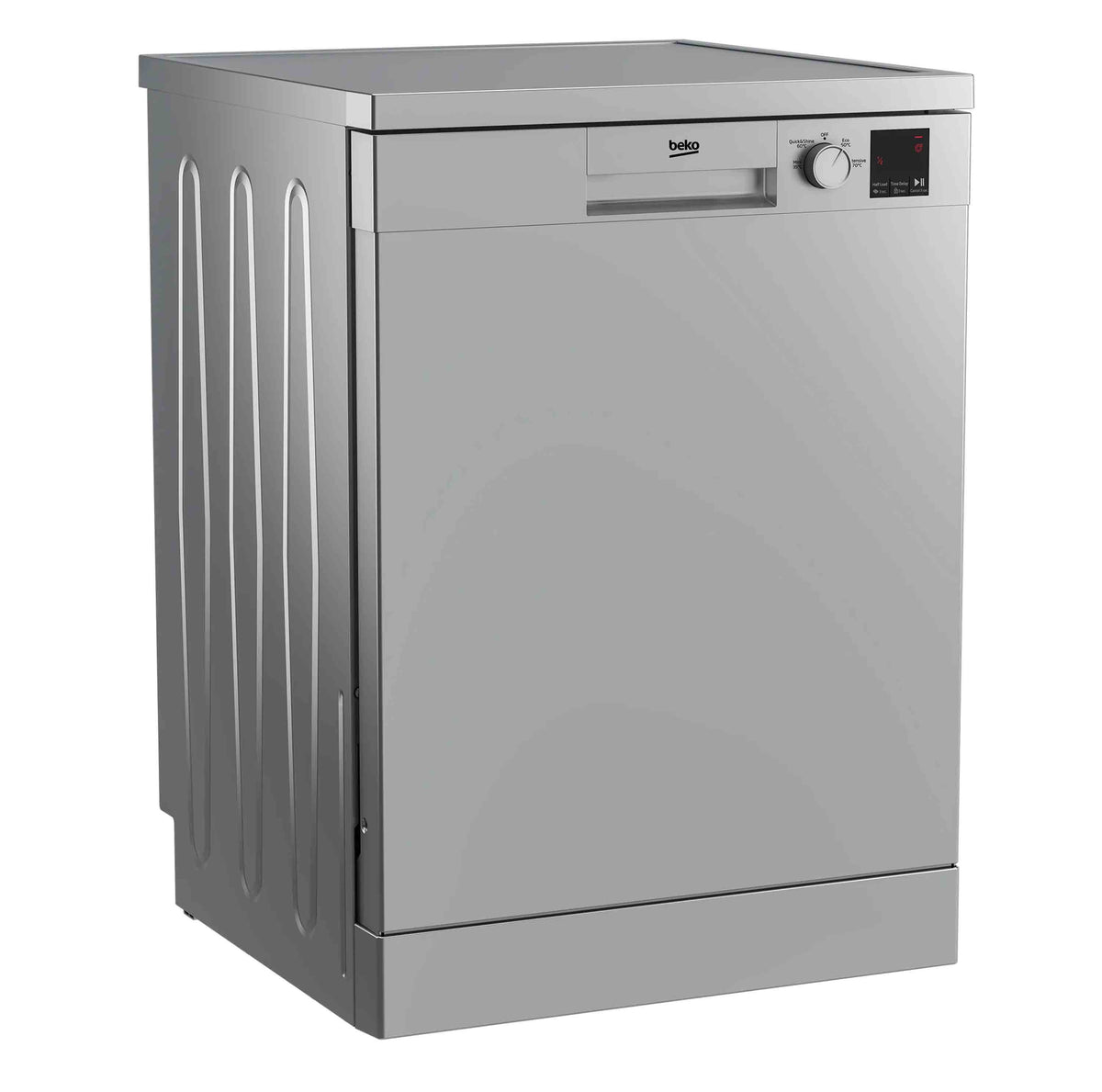 Beko DVN04X20S Freestanding 60cm Dishwasher - Silver