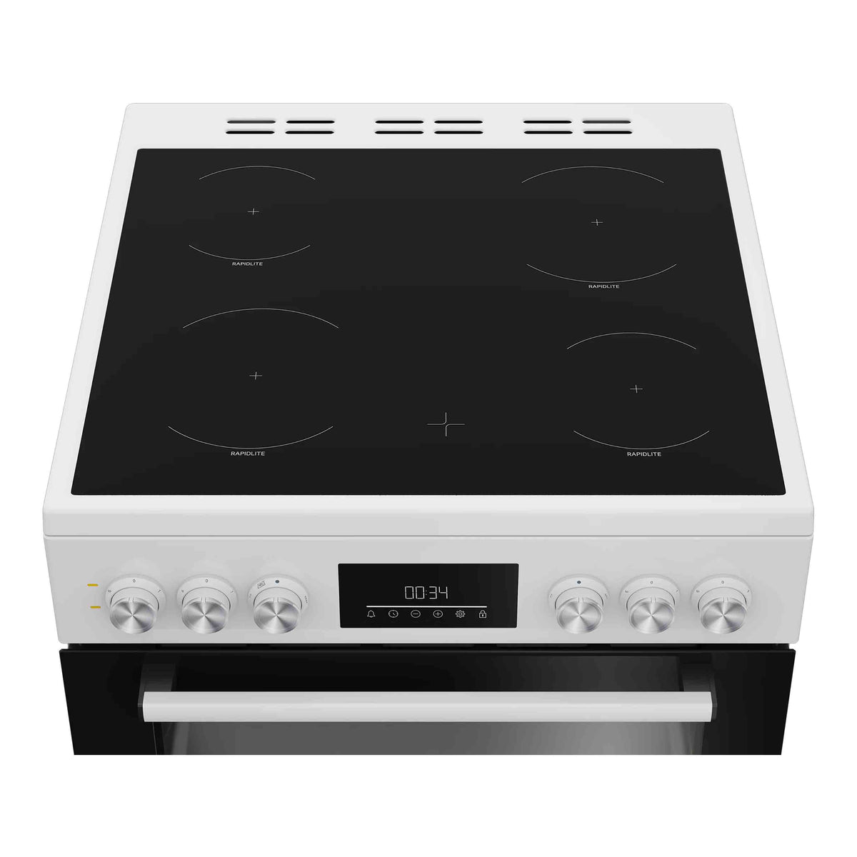 Beko FDC6731W 60cm Ceramic Double Oven Cooker – White