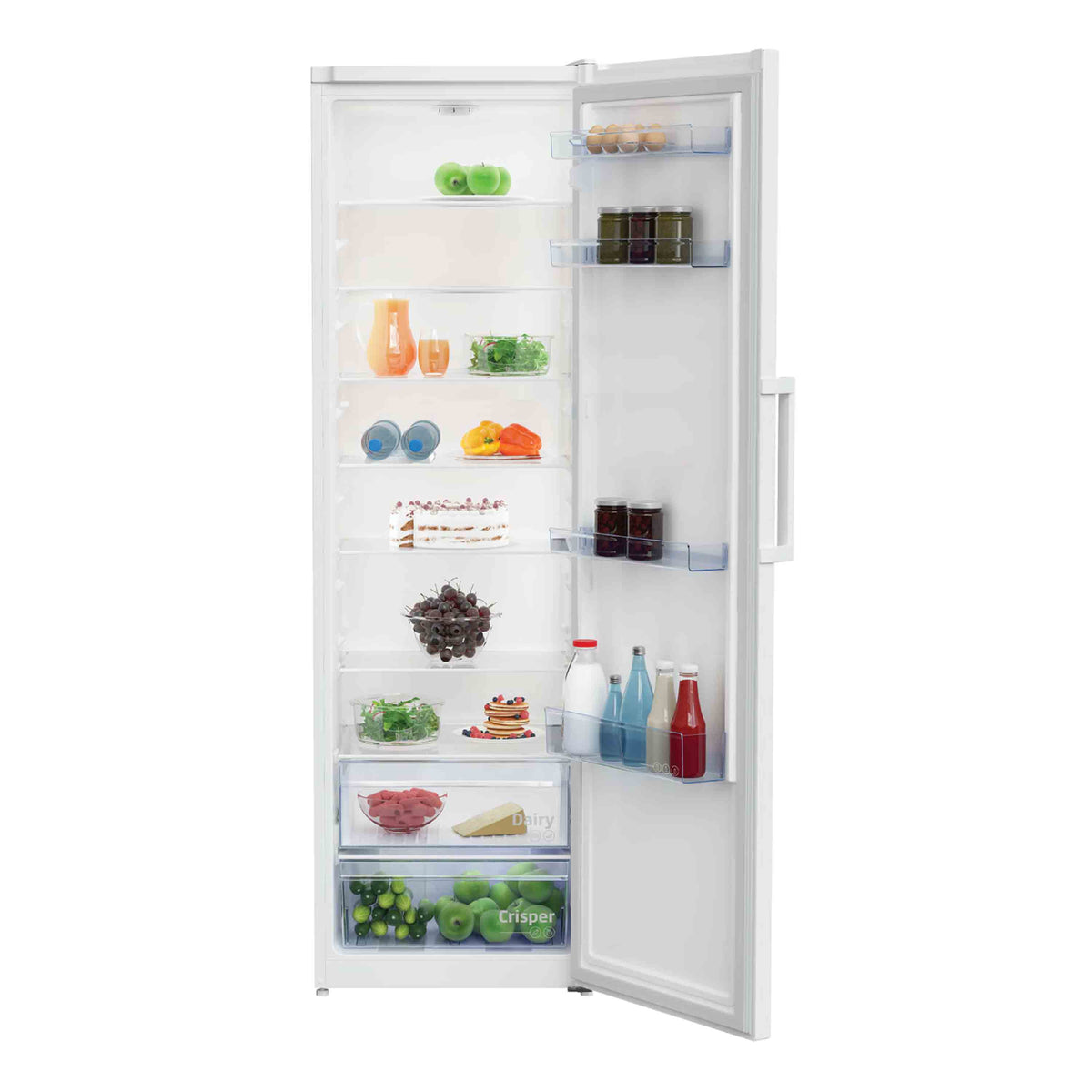 Beko LSP4579W Tall Larder Fridge - White