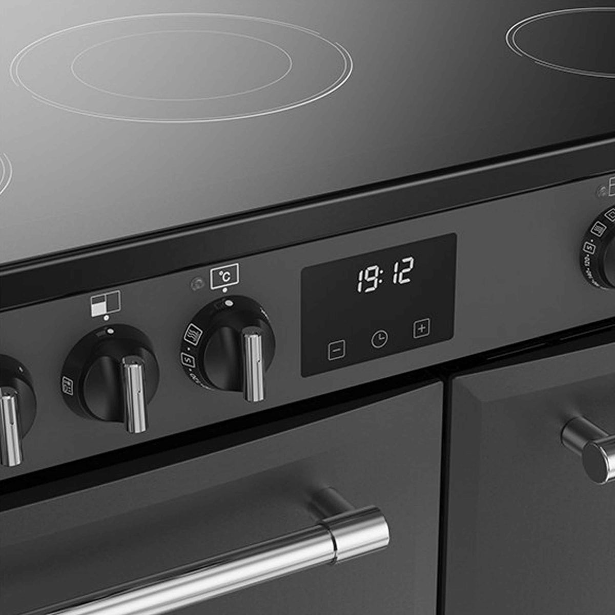 Belling FH90EANT Farmhouse All Electric 90cm Range Cooker - Anthracite