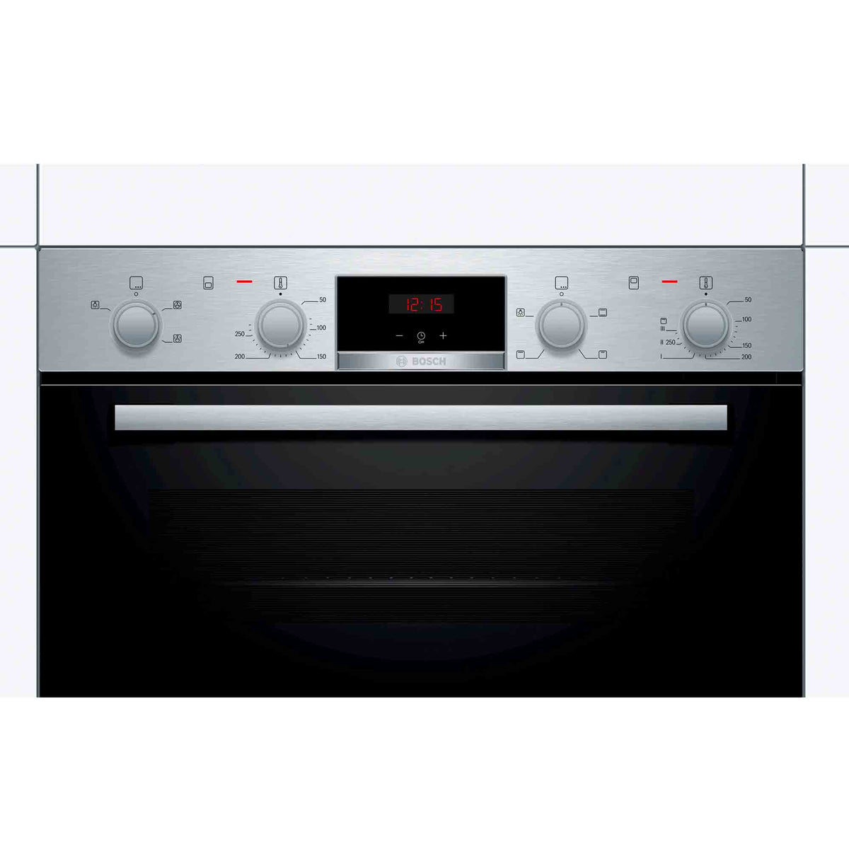 Bosch MHA133BR0B Series 2 Built-In Double Oven - Stainless Steel