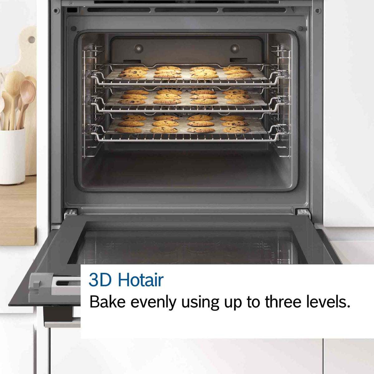 Bosch MHA133BR0B Series 2 Built-In Double Oven - Stainless Steel