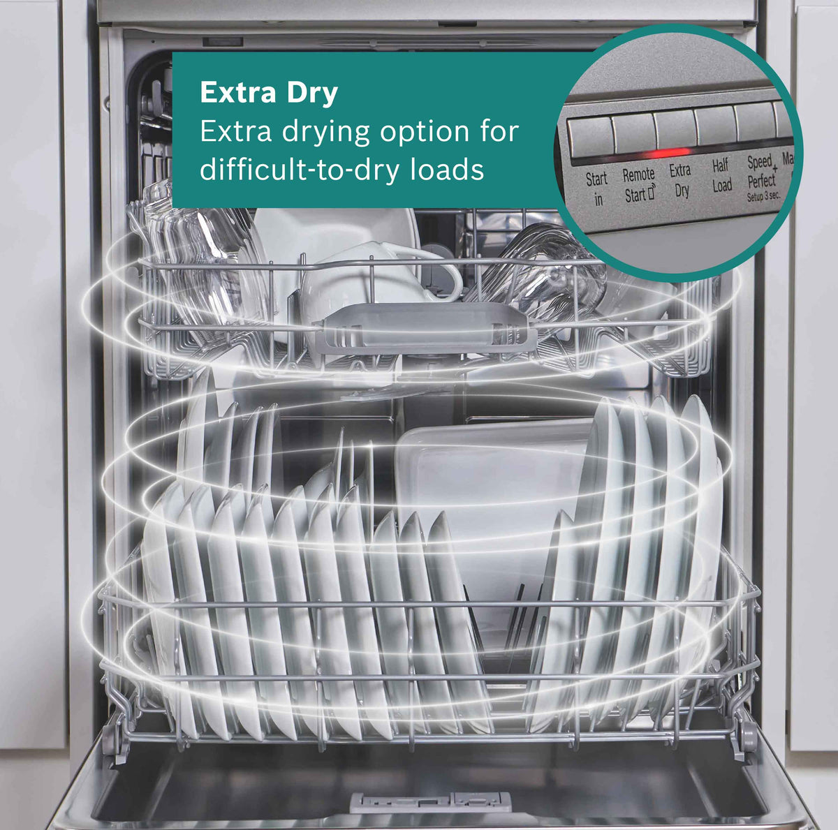 Bosch SMH4HVX14G Series 4 60cm Fully Integrated Dishwasher