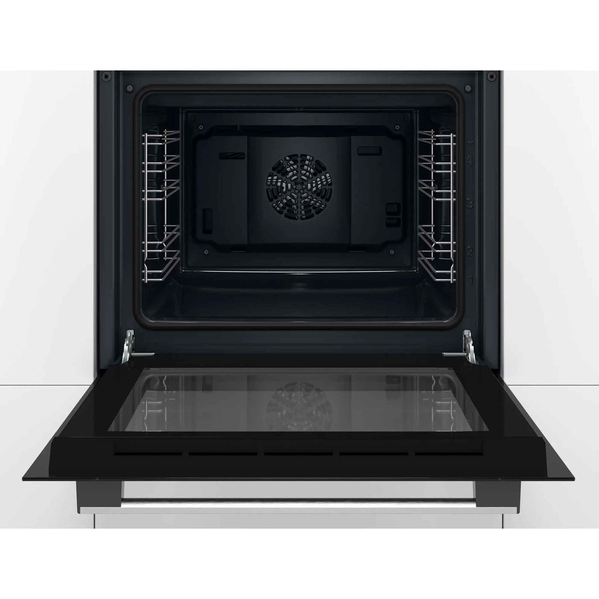 Bosch HHF113BR0B Serie 2 Built-In Single Fan Oven - Stainless Steel