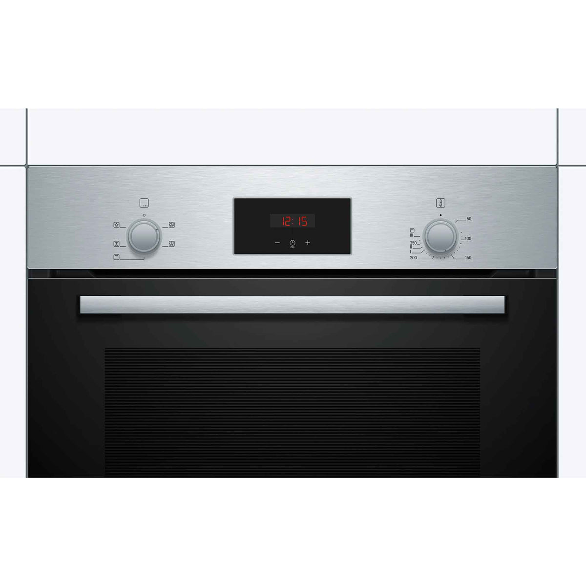Bosch HHF113BR0B Serie 2 Built-In Single Fan Oven - Stainless Steel