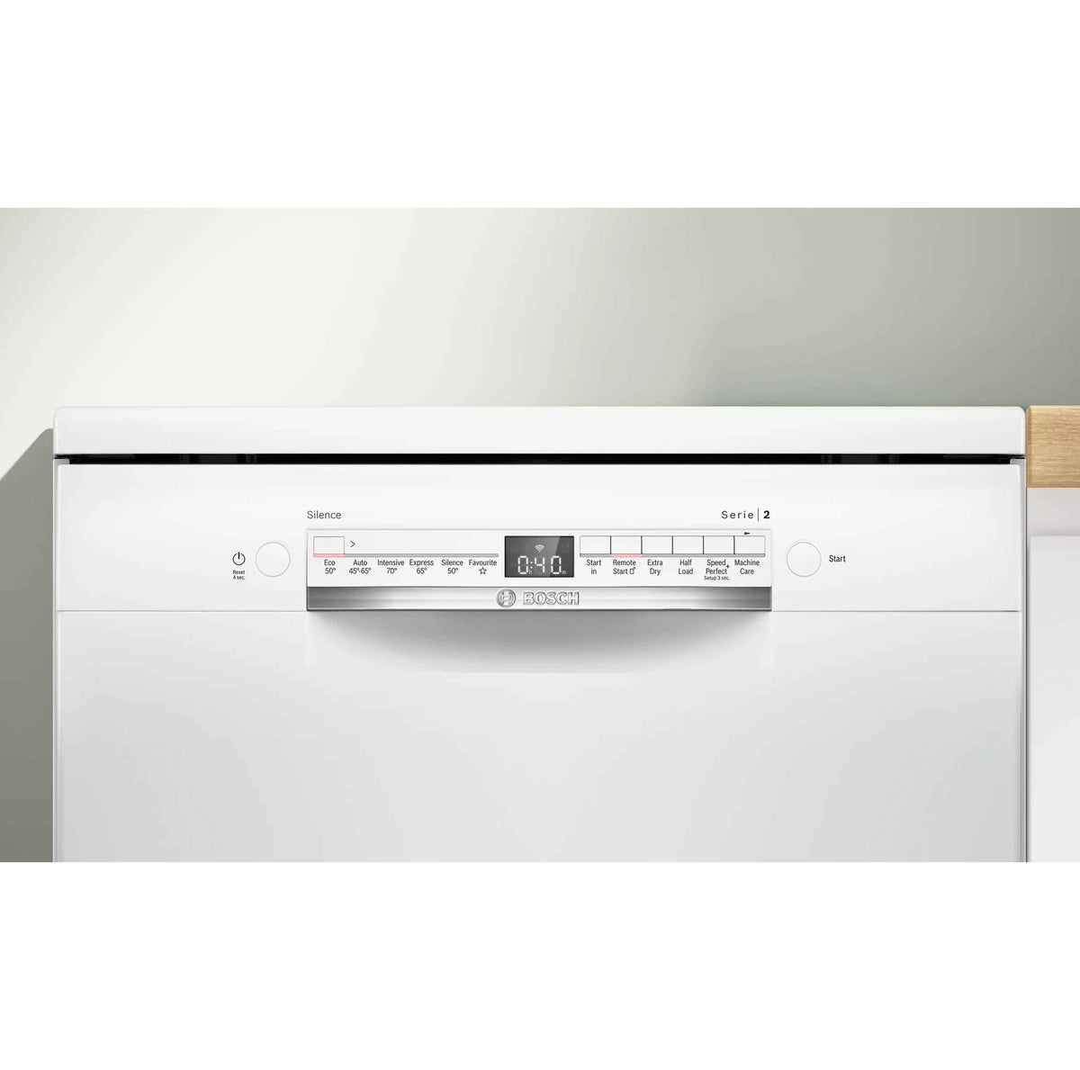 Bosch SMS2HVW67G Freestanding Full Size Dishwasher - White
