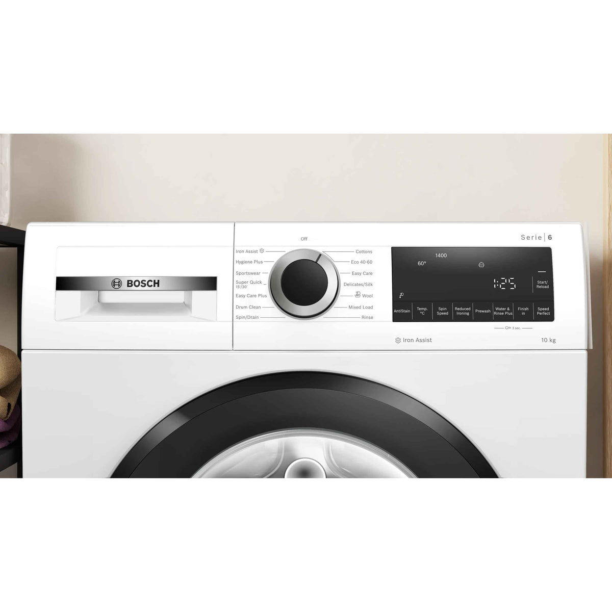 Bosch WGG254Z1GB 10Kg 1400 Spin Washing Machine – White