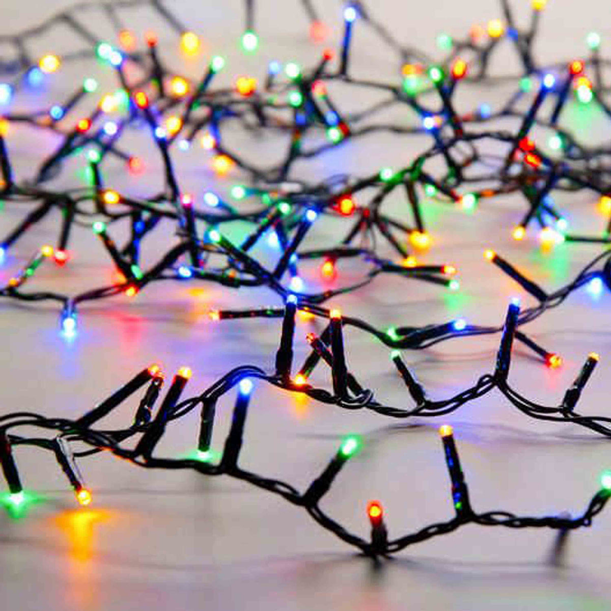 Festive 1000 Compact Lights - Multicolour