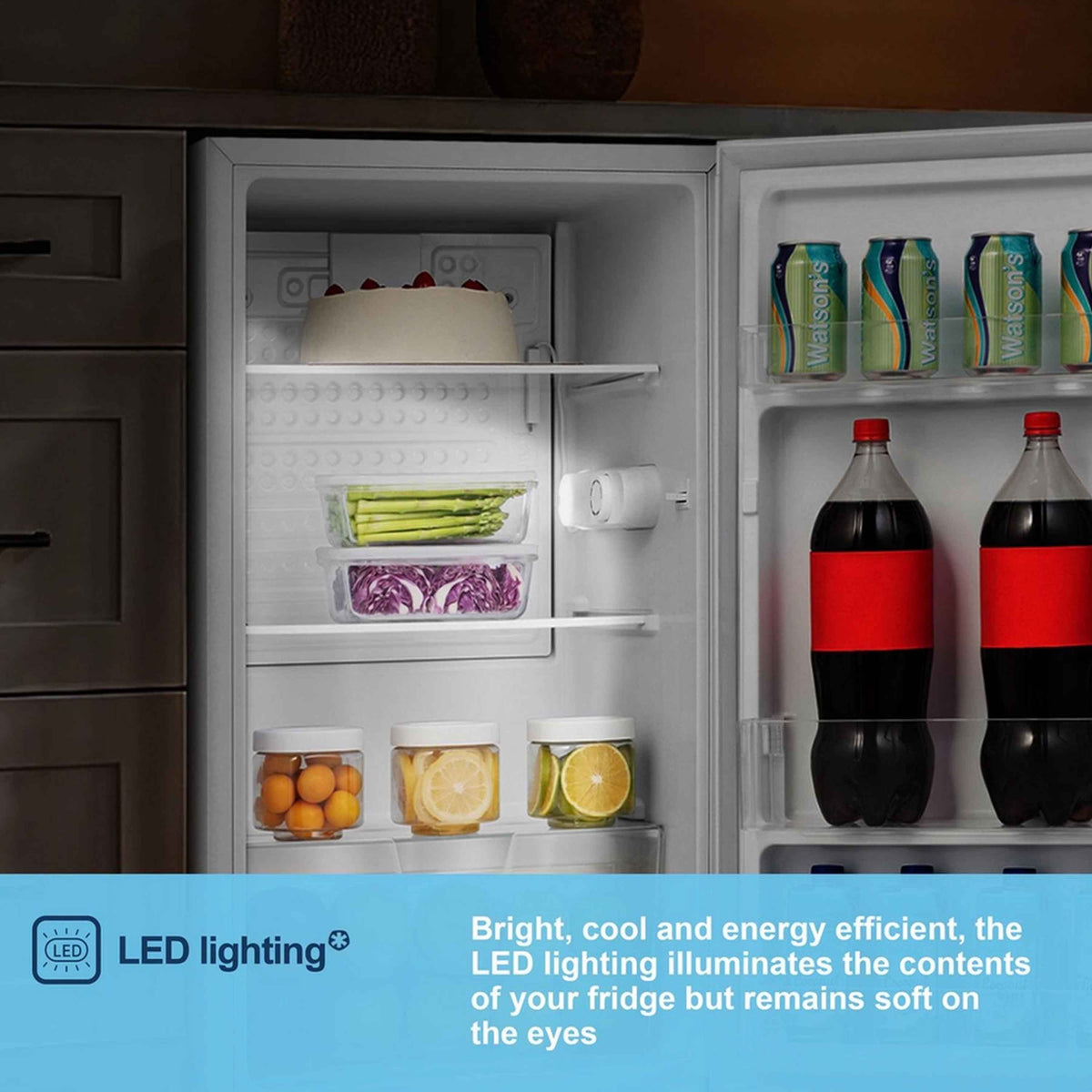Fridgemaster MUL4892E Undercounter Larder Fridge - White