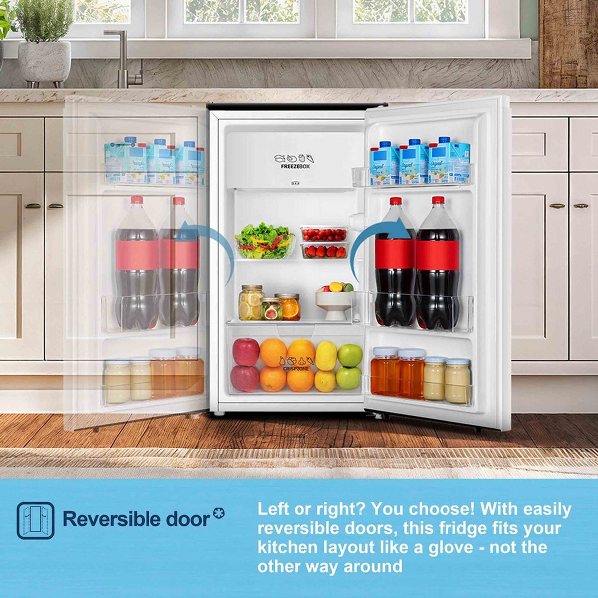Fridgemaster MUR4894E 47.5cm Undercounter Fridge – White