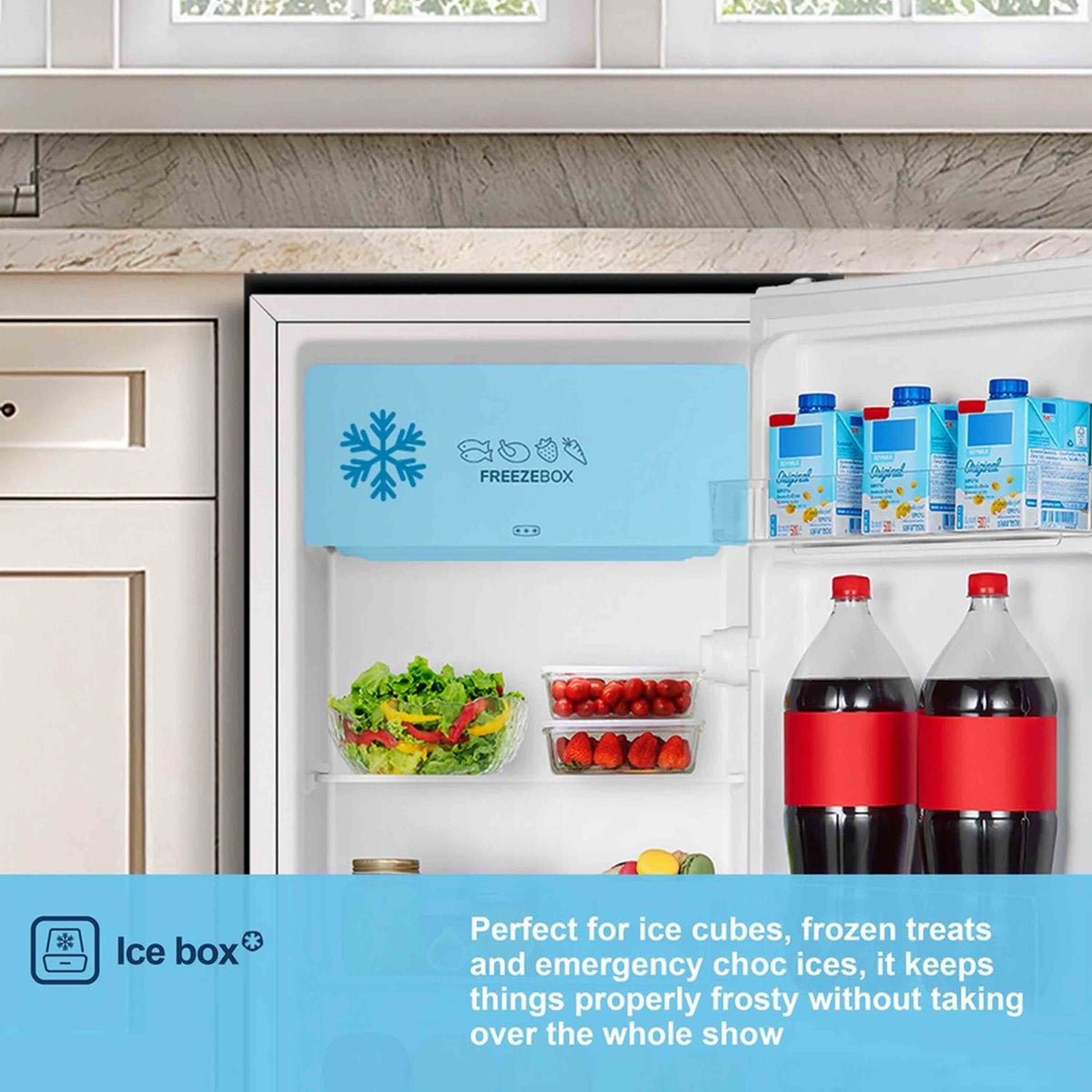 Fridgemaster MUR4894E 47.5cm Undercounter Fridge – White