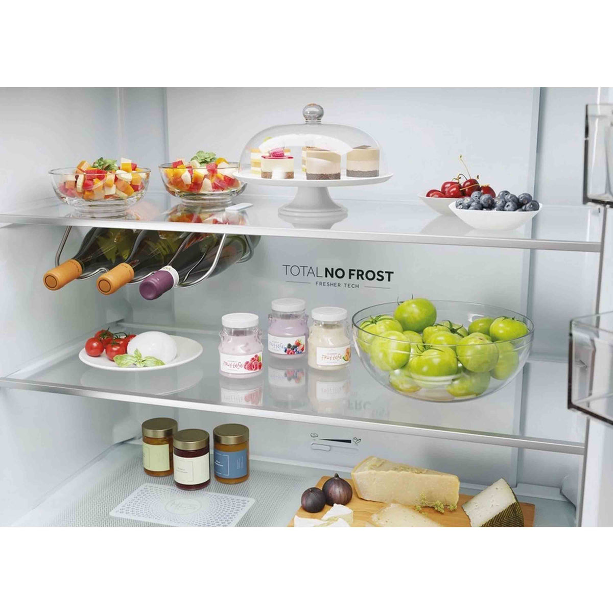 Haier HCR5919EHMB Multi Door Frost Free American Fridge Freezer - Brushed Black