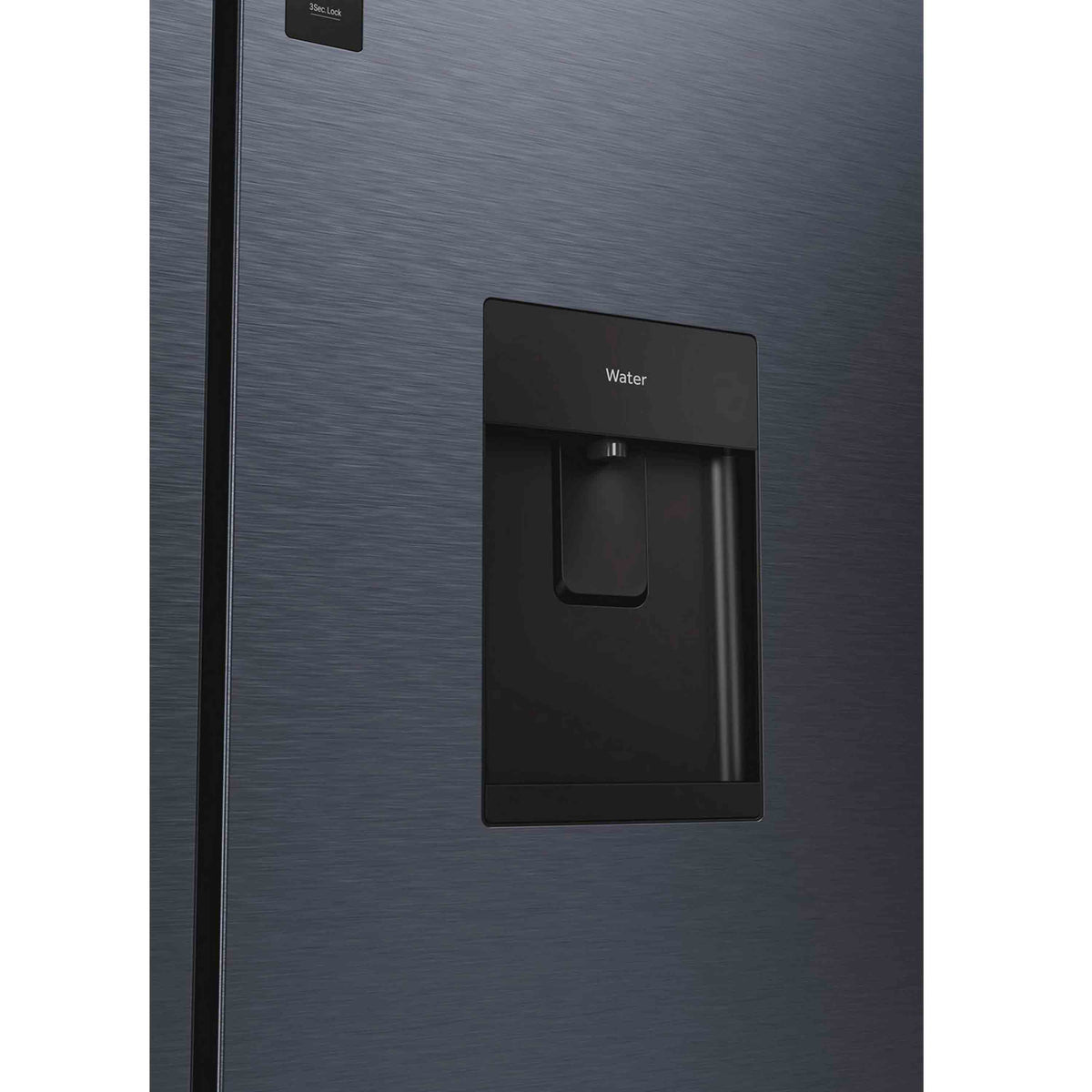 Haier HCR5919EHMB Multi Door Frost Free American Fridge Freezer - Brushed Black