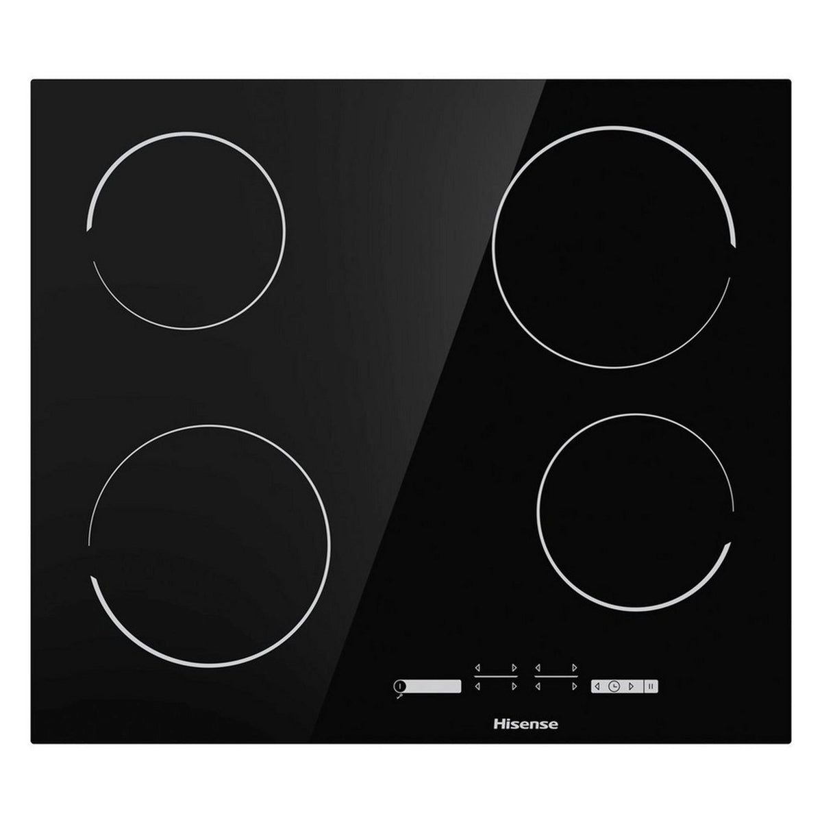 Beko CIFY71W Built-In Single Fan Oven – White and Hisense E6431C 60cm Touch Control Ceramic Hob