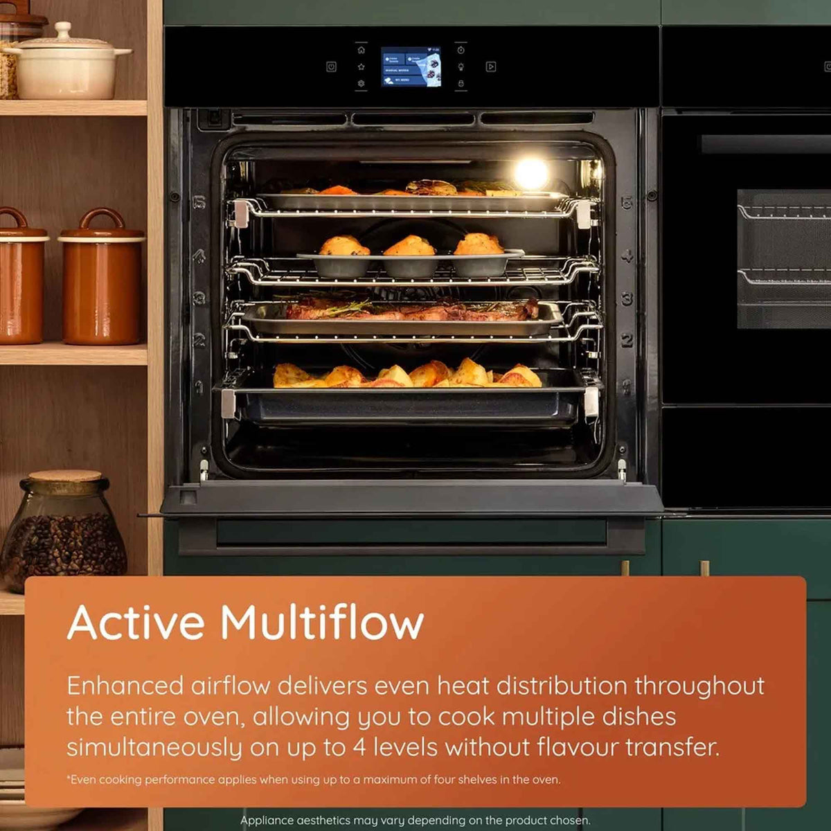 Hotpoint HOI68PT1SBUK 73L Dual Clean Single Oven with Airfry