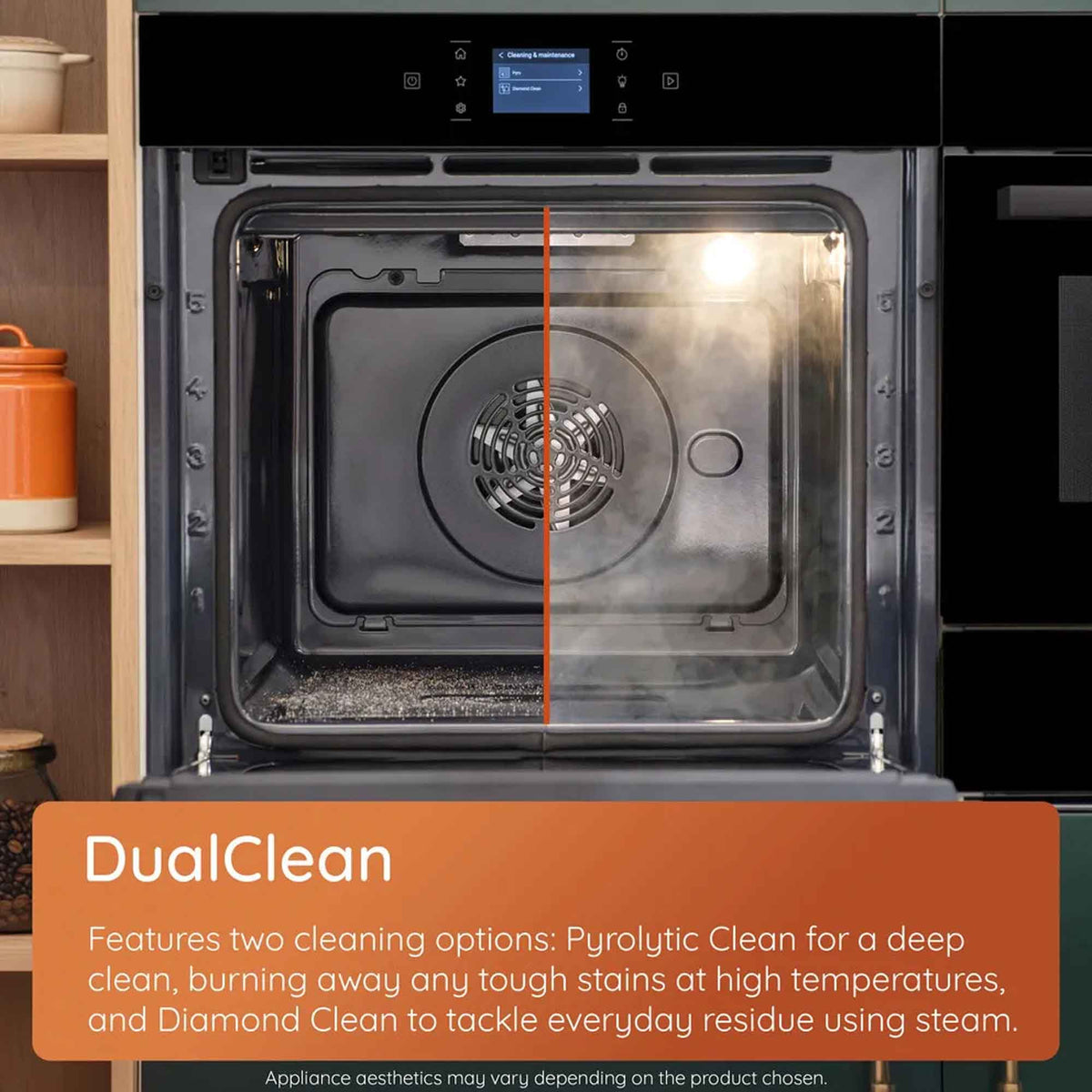 Hotpoint HOI68PT1SBUK 73L Dual Clean Single Oven with Airfry