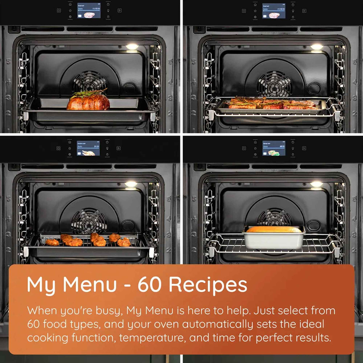 Hotpoint HOI68PT1SBUK 73L Dual Clean Single Oven with Airfry