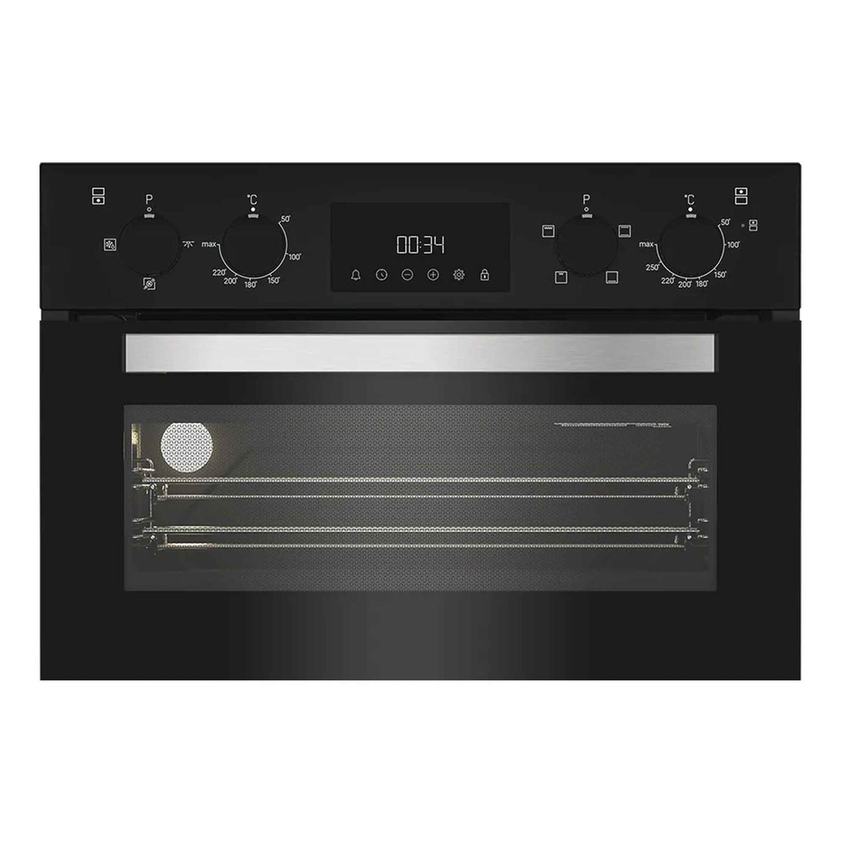 Hotpoint DIH10DB Built-In Double Electric Fan Oven - Black