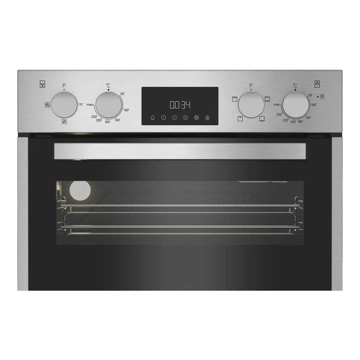 Hotpoint DIH10DIX Built-In Double Oven - Stainless Steel
