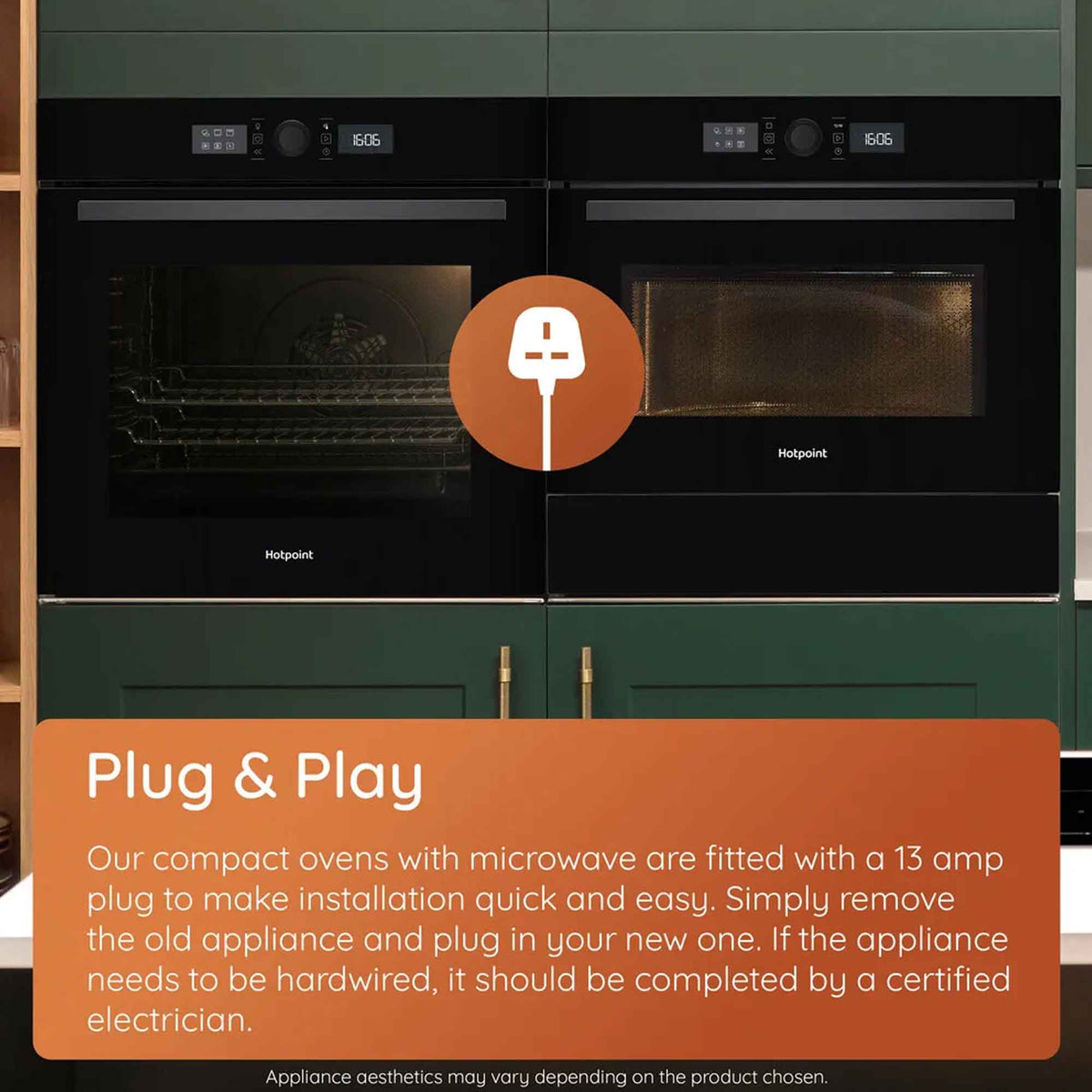 Hotpoint HOI4S8HM0XUK Built-In Single Fan Oven - Stainless Steel