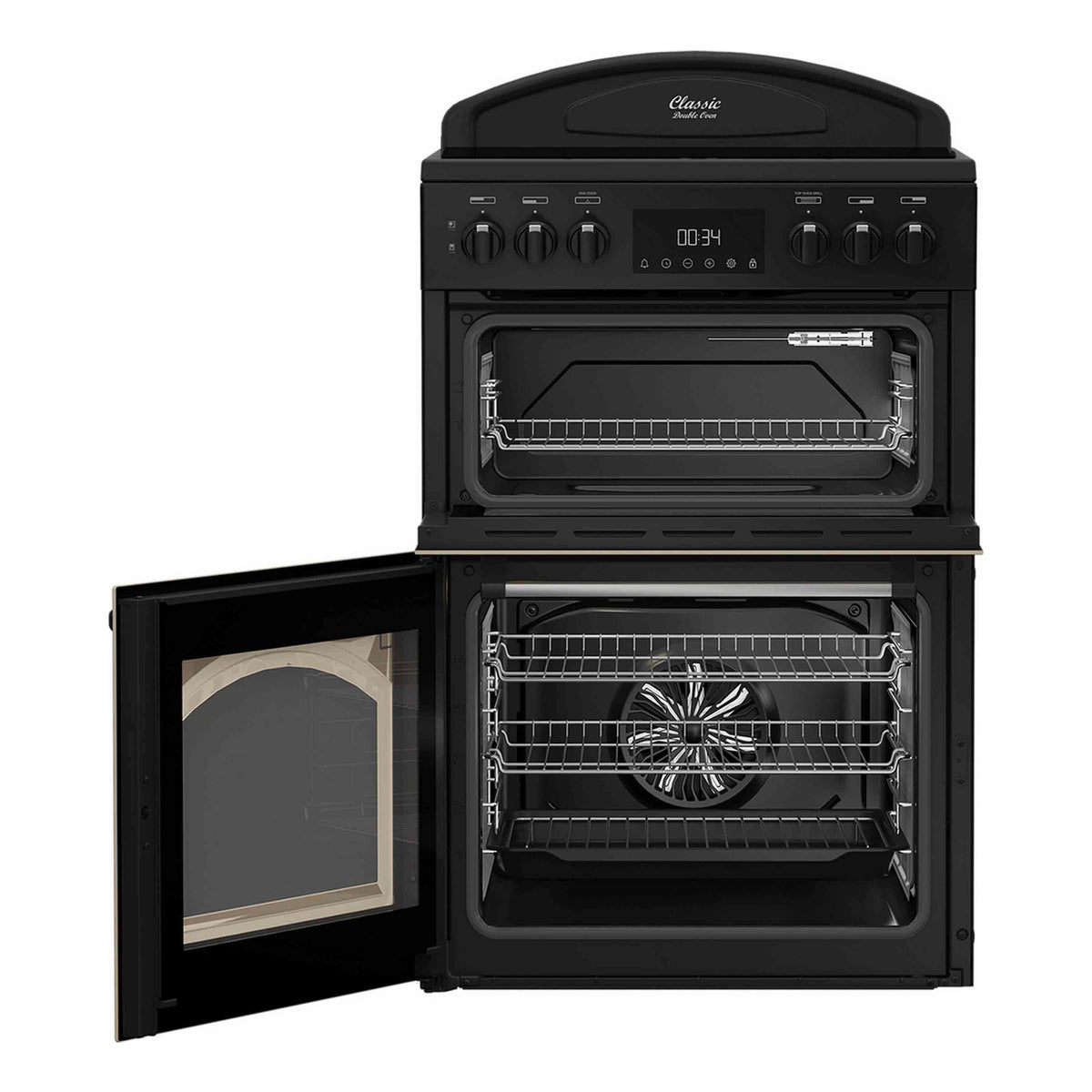 Leisure CLB60ECC 60cm Double Oven Electric Range Cooker – Cream