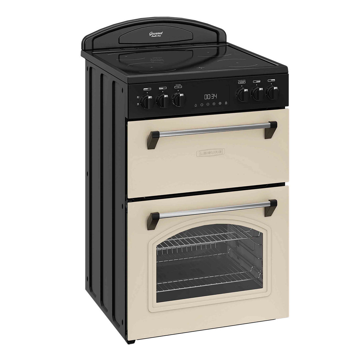 Leisure CLB60ECC 60cm Double Oven Electric Range Cooker – Cream