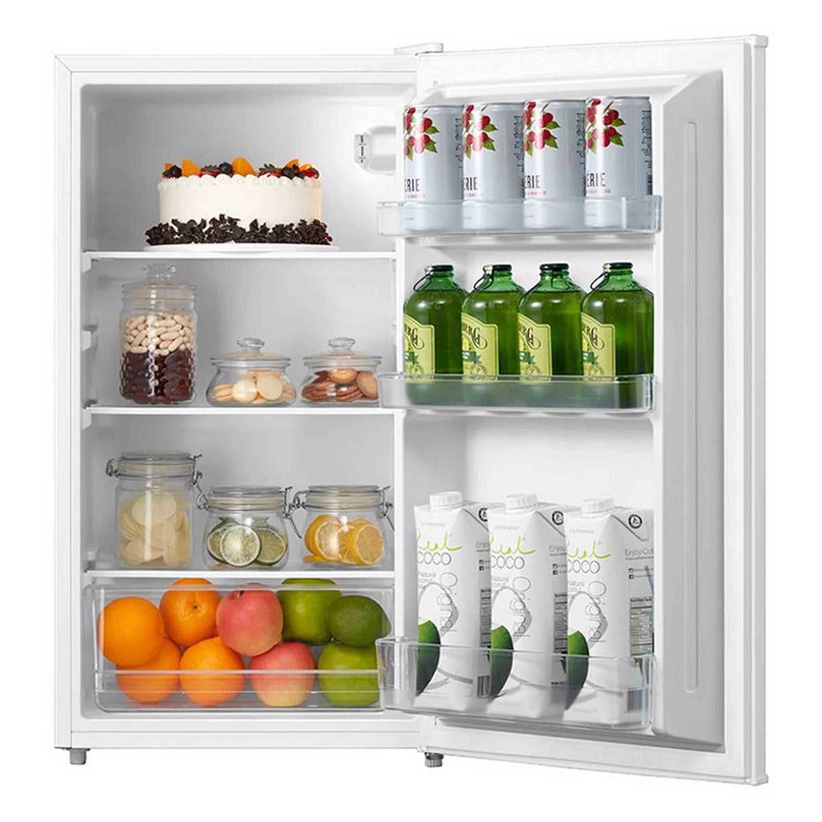Midea MDRD146FGE01 47.2cm Undercounter Larder Fridge - White
