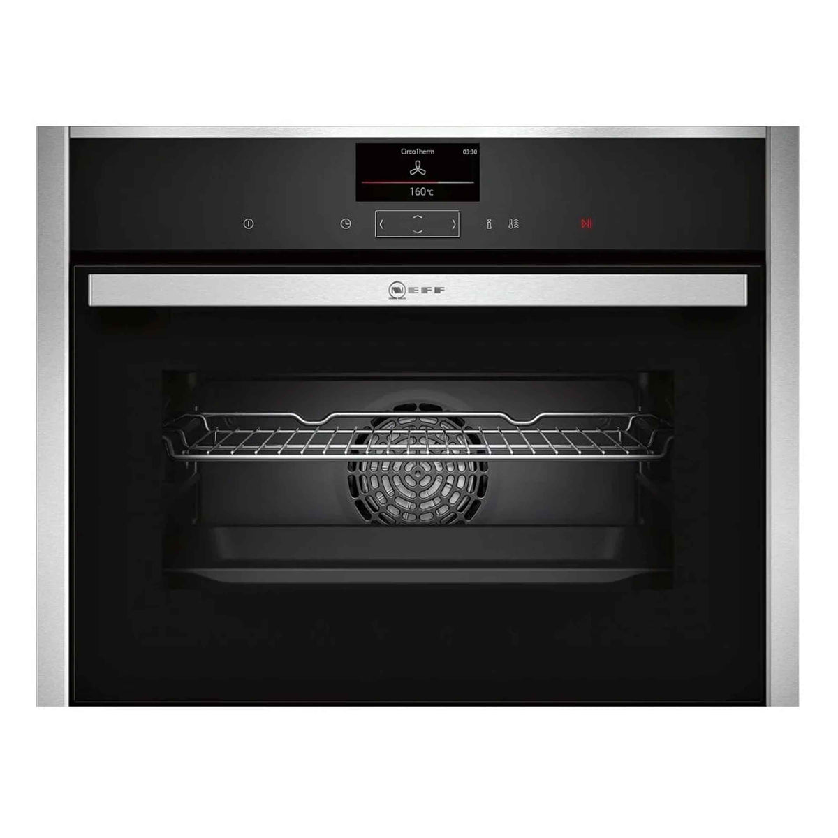 Neff C27CS22N0B N90 Built In Compact Oven - Stainless Steel