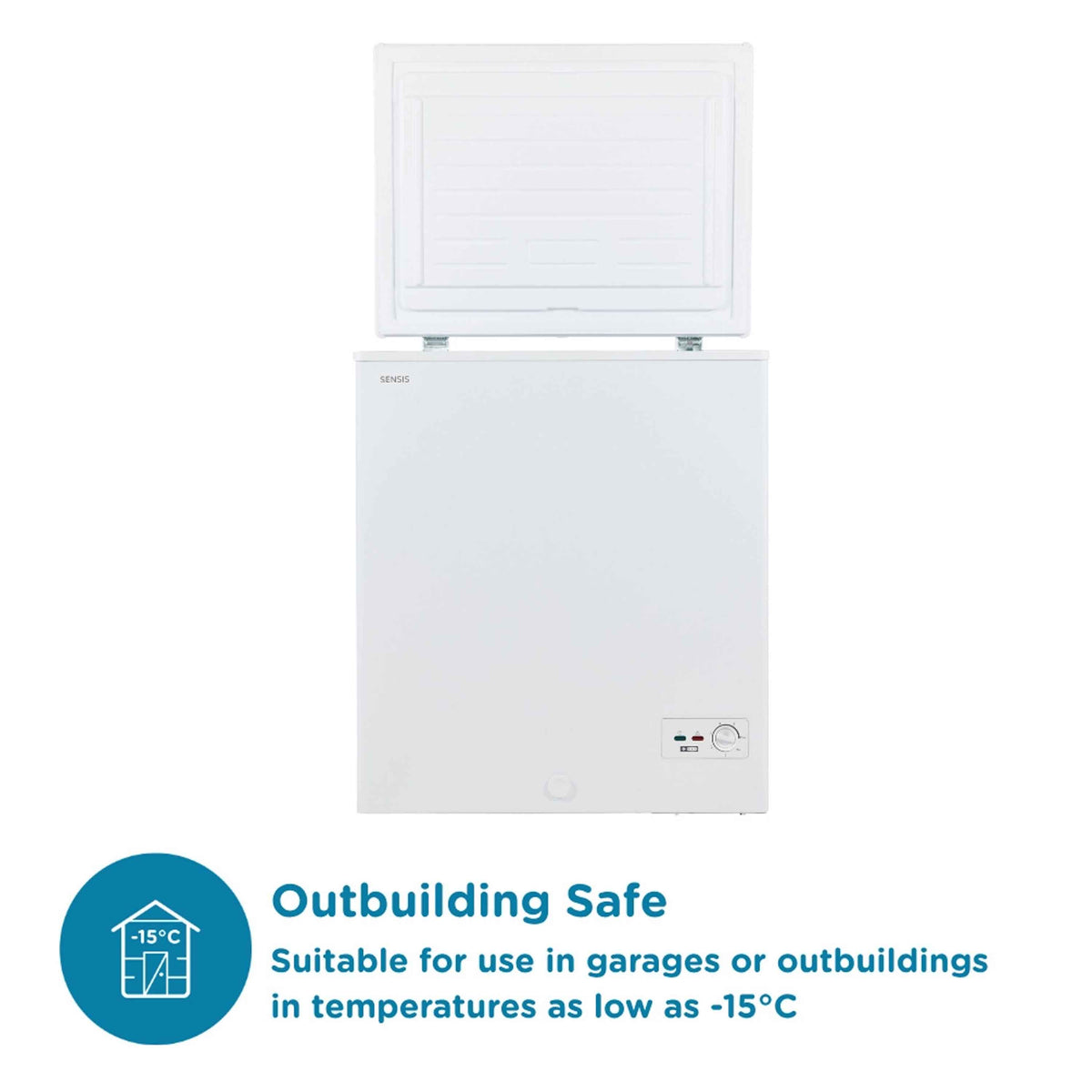 Sensis RFCHT01F137EW Chest Freezer 137L - White