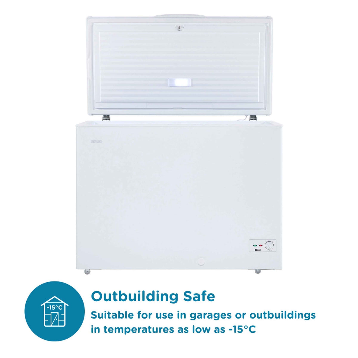 Sensis RFCHT01F300EW Chest Freezer 300L - White