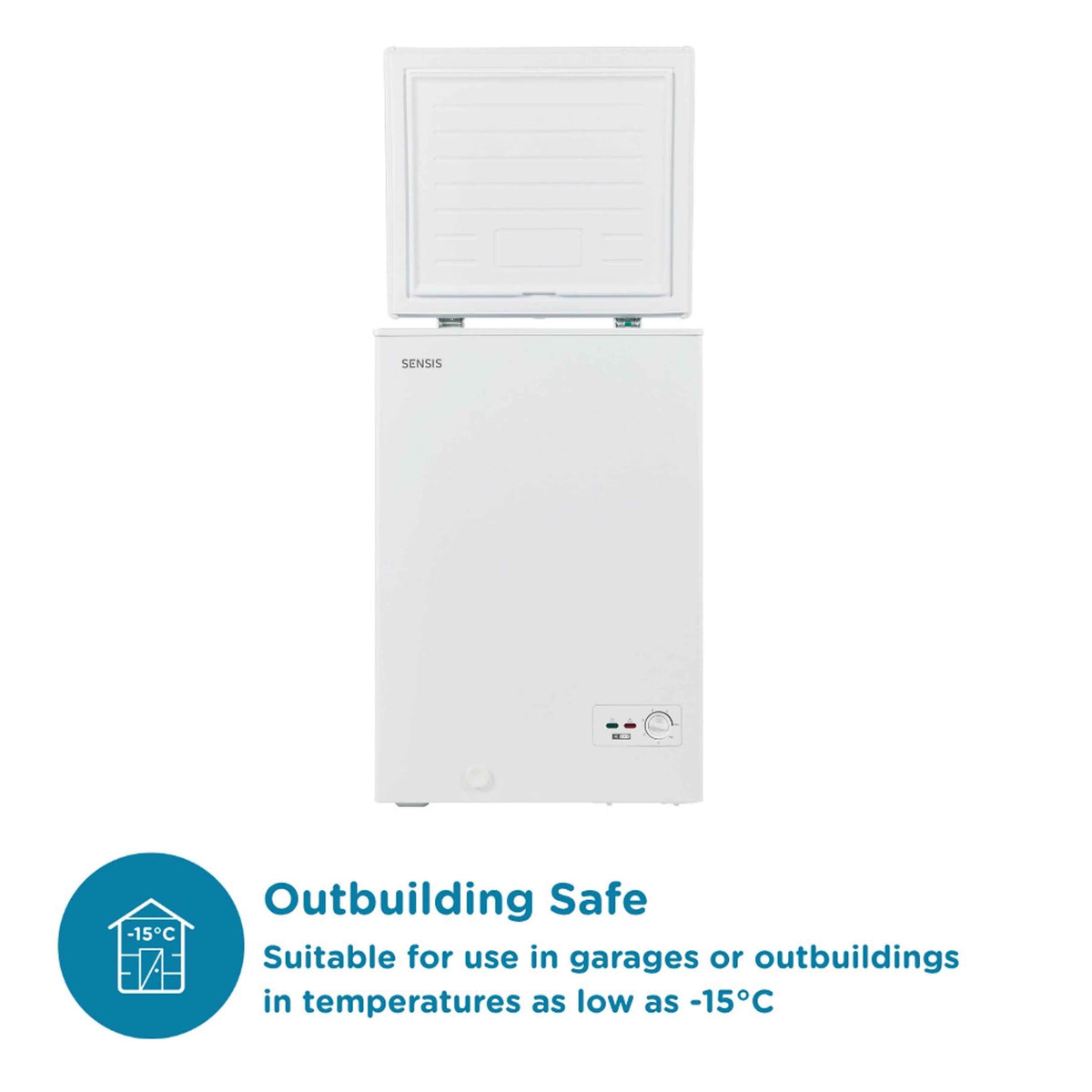 Sensis RFCHT01F97EW Chest Freezer 97L - White