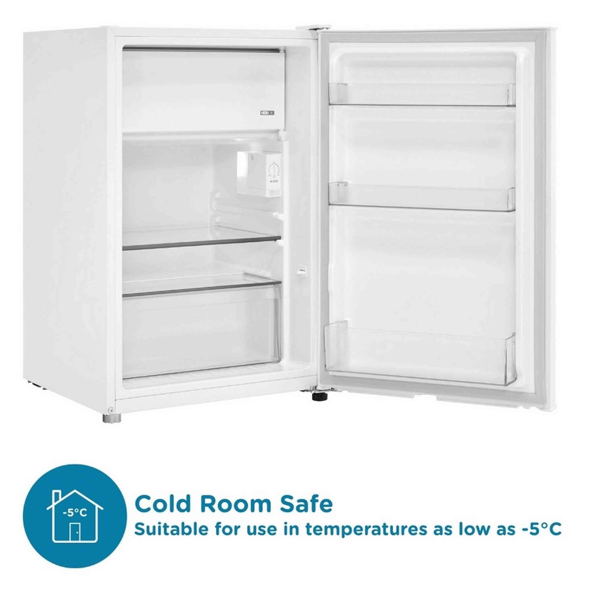 Sensis RFUCF01F54EW 55cm Undercounter Fridge with Ice Box - White