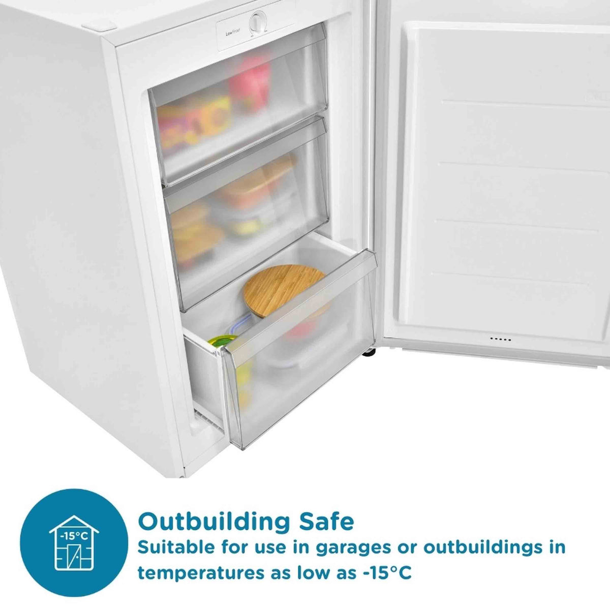 Sensis RFUCF01Z54EW 54.8cm Undercounter Freezer - White