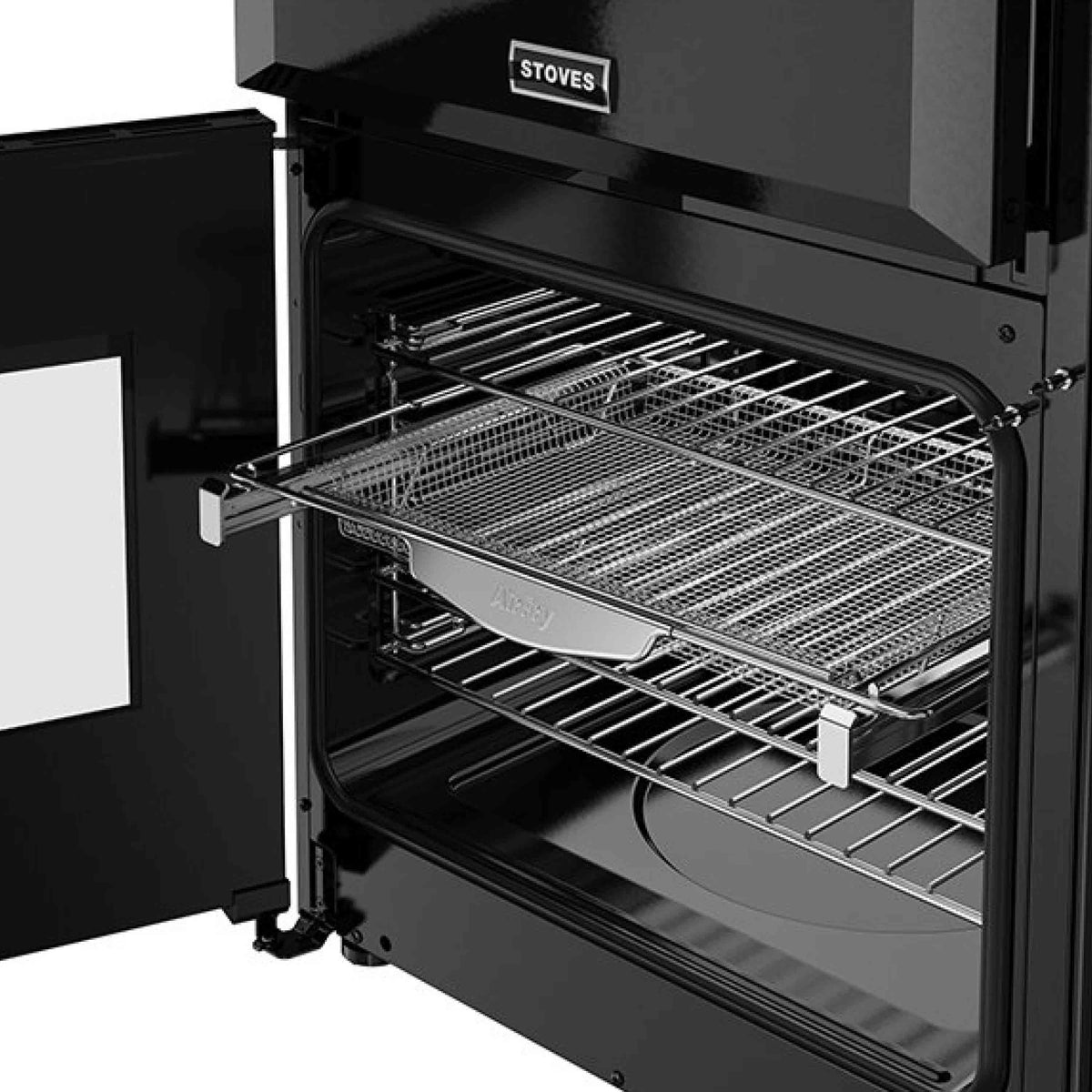 Stoves Richmond RD90EiTCHBLK Induction with Airfry 90cm Range Cooker - Black
