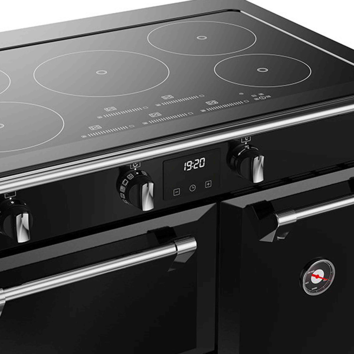 Stoves Richmond RD90EiTCHBLK Induction with Airfry 90cm Range Cooker - Black