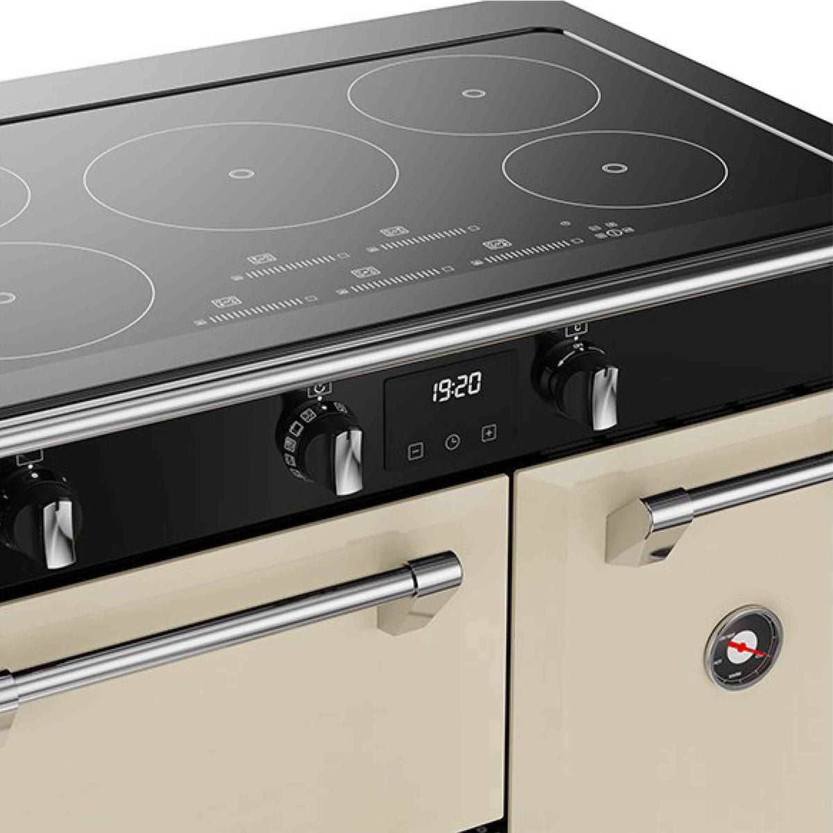 Stoves Richmond RD90EiTCHCRM Induction with Airfry 90cm Range Cooker - Cream