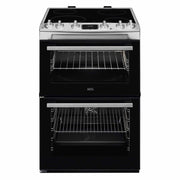 AEG CCX6540ACM 60cm Double Oven Ceramic Cooker – Stainless Steel