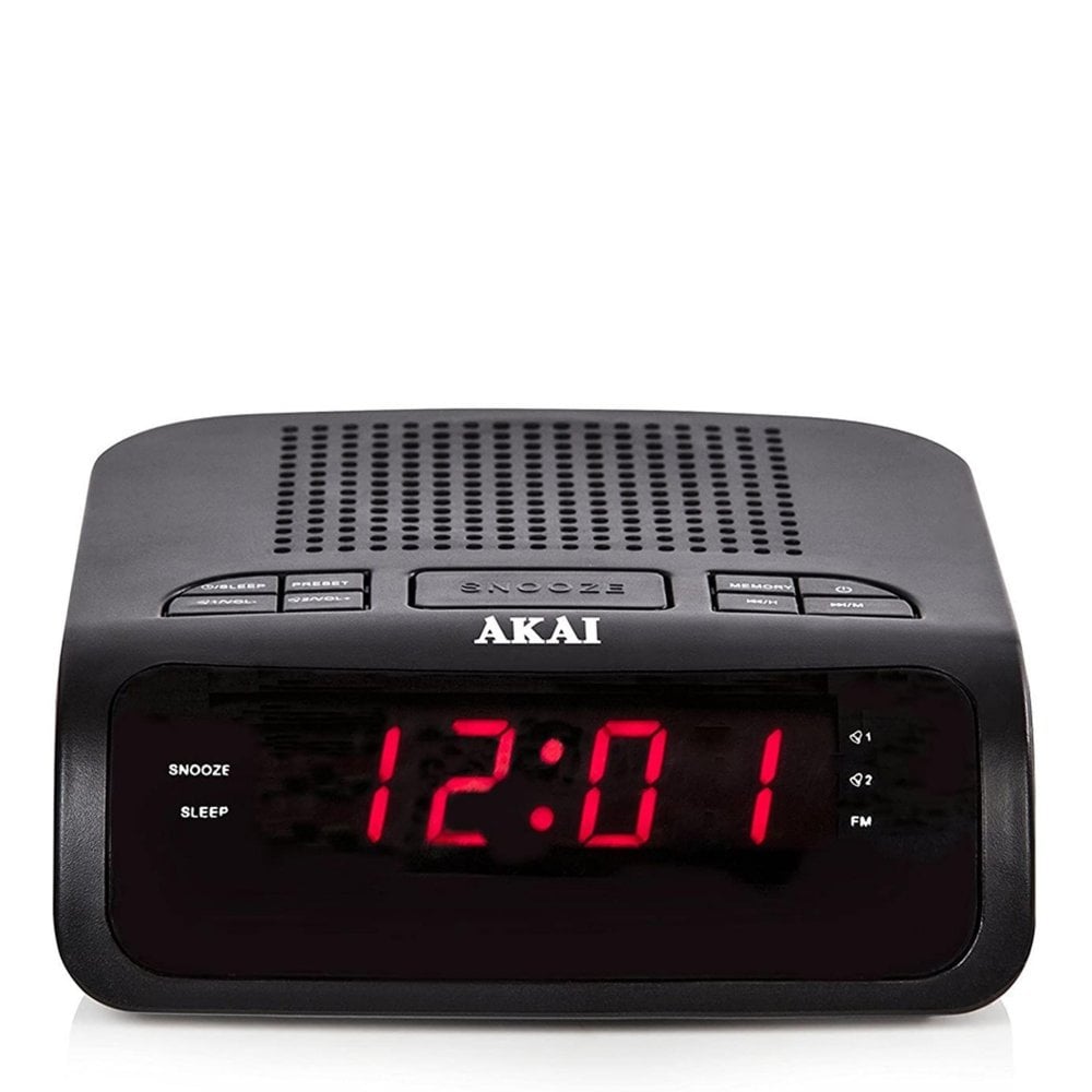 Akai AKAA61020 Radio Alarm Clock with LED Display