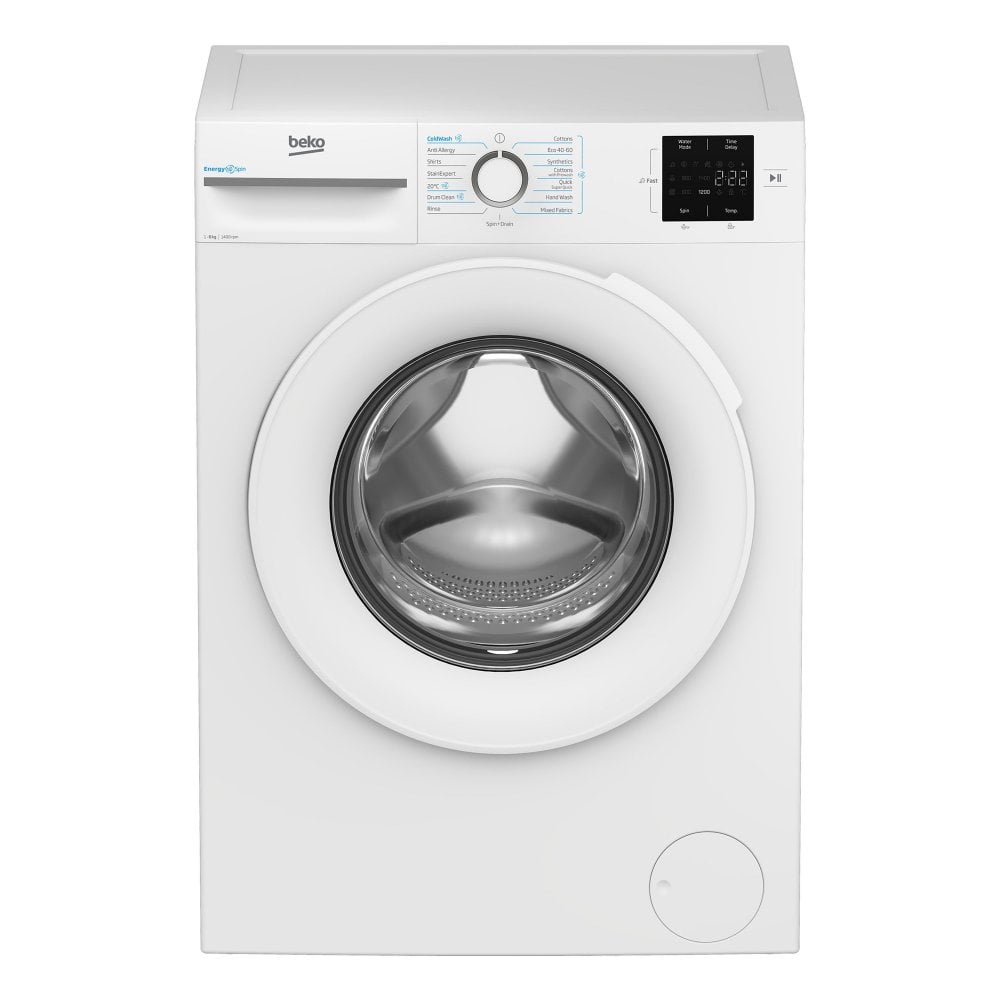 Beko BMN3WT3841W 8Kg 1400Spin Washing Machine - White