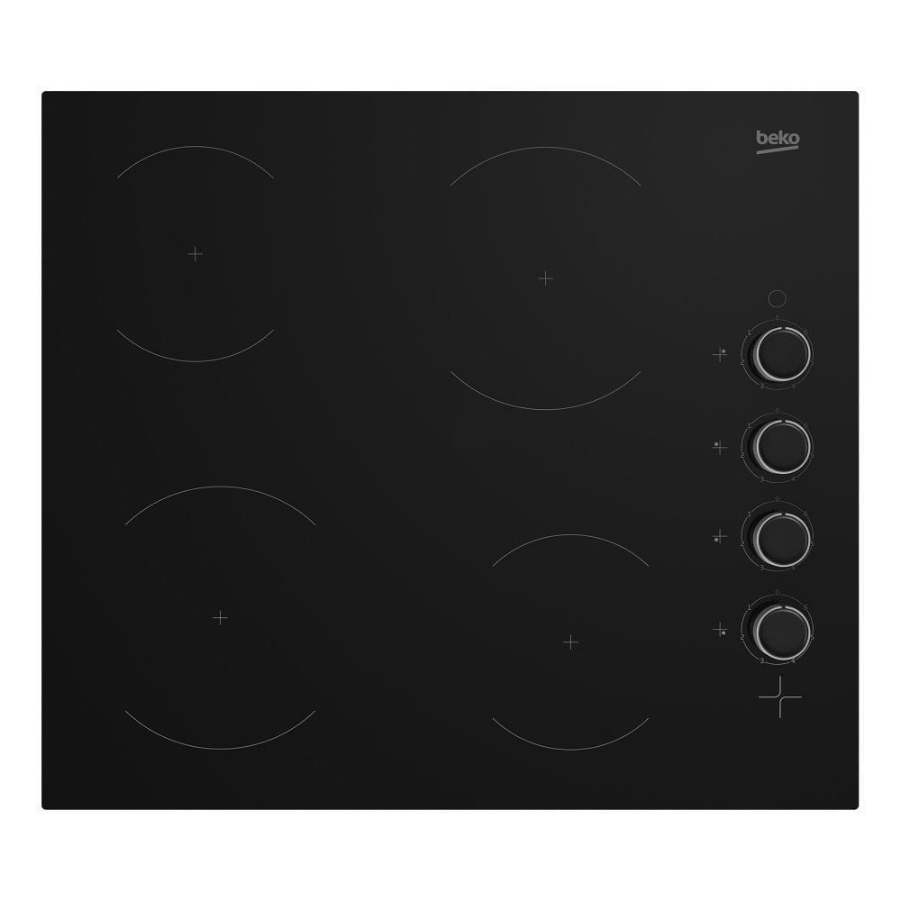 Beko CIHYV21B 58cm Ceramic Hob - Black