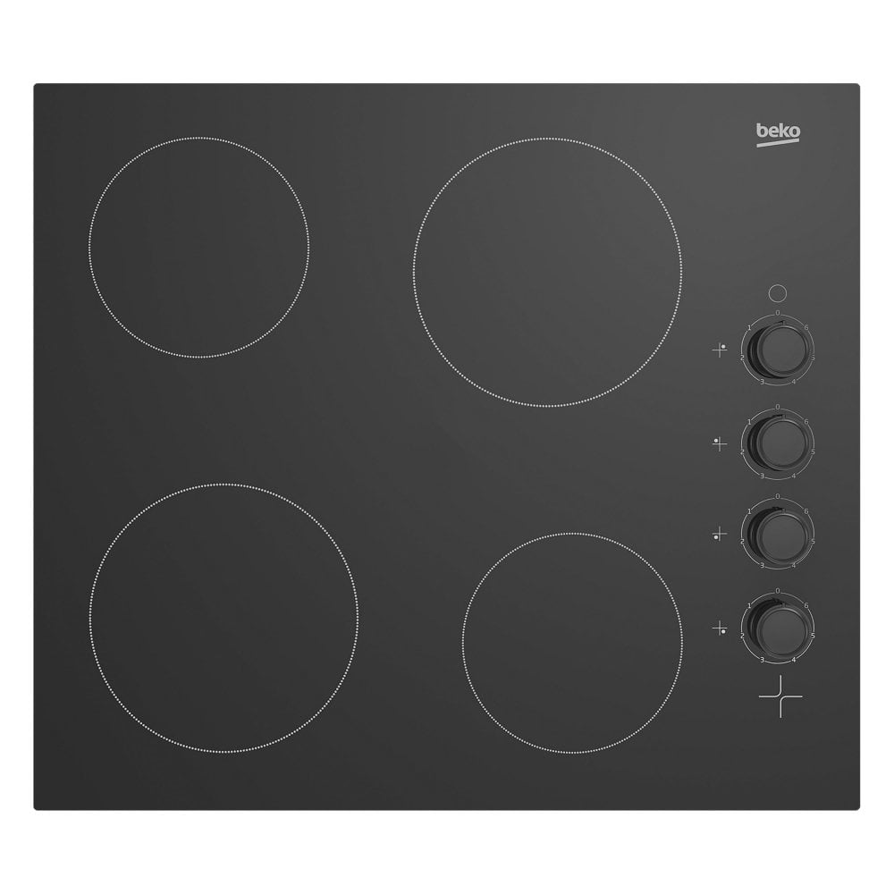 Beko HIC64102 Built-in Ceramic Hob - Black