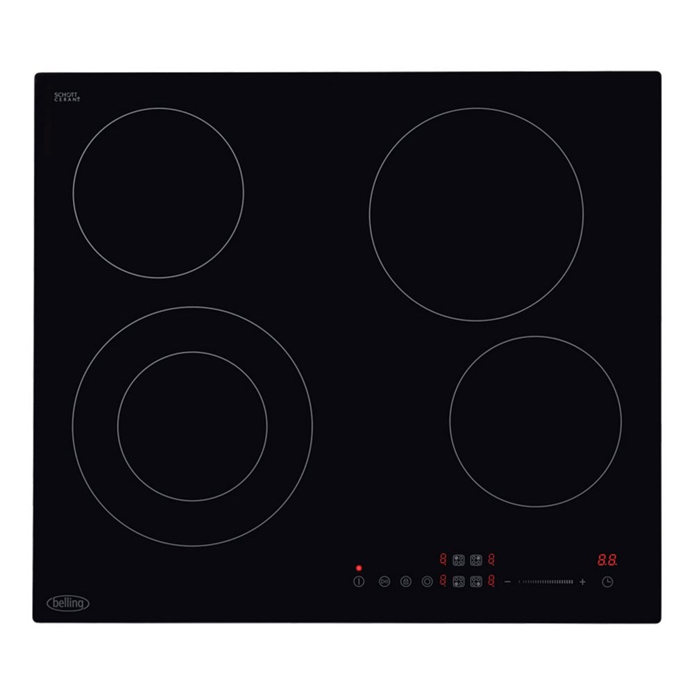 Belling CH602TBLK 60cm Touch Control Electric Hob