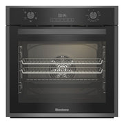 Blomberg ROEN9202DX 59.4cm Built-In Single AeroChef Oven - Dark Steel
