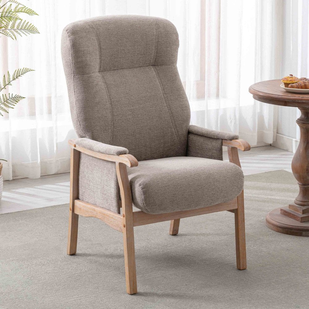 Brandon Arm Chair - Oatmeal