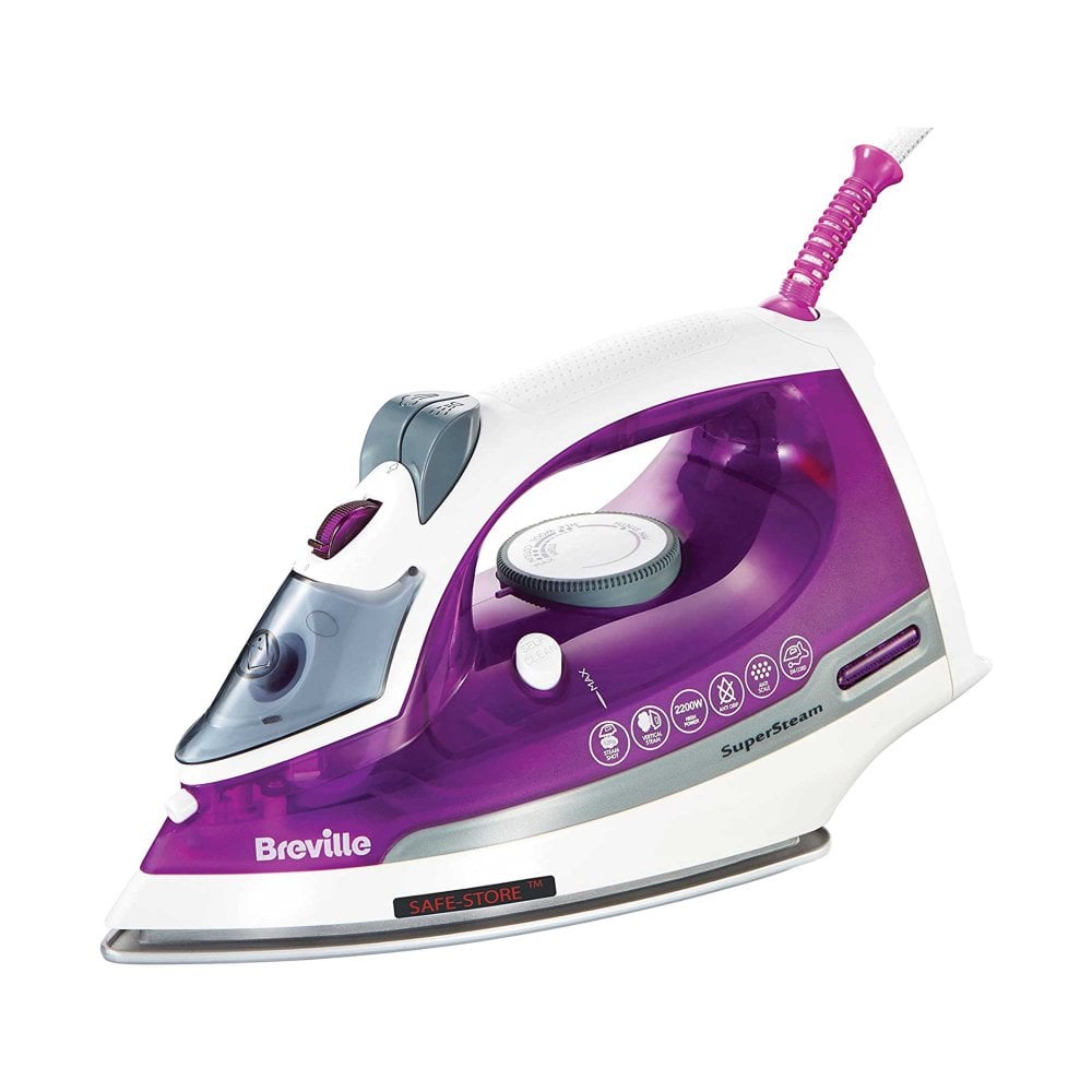 Breville VIN383 Super Steam 2200W Iron - Purple