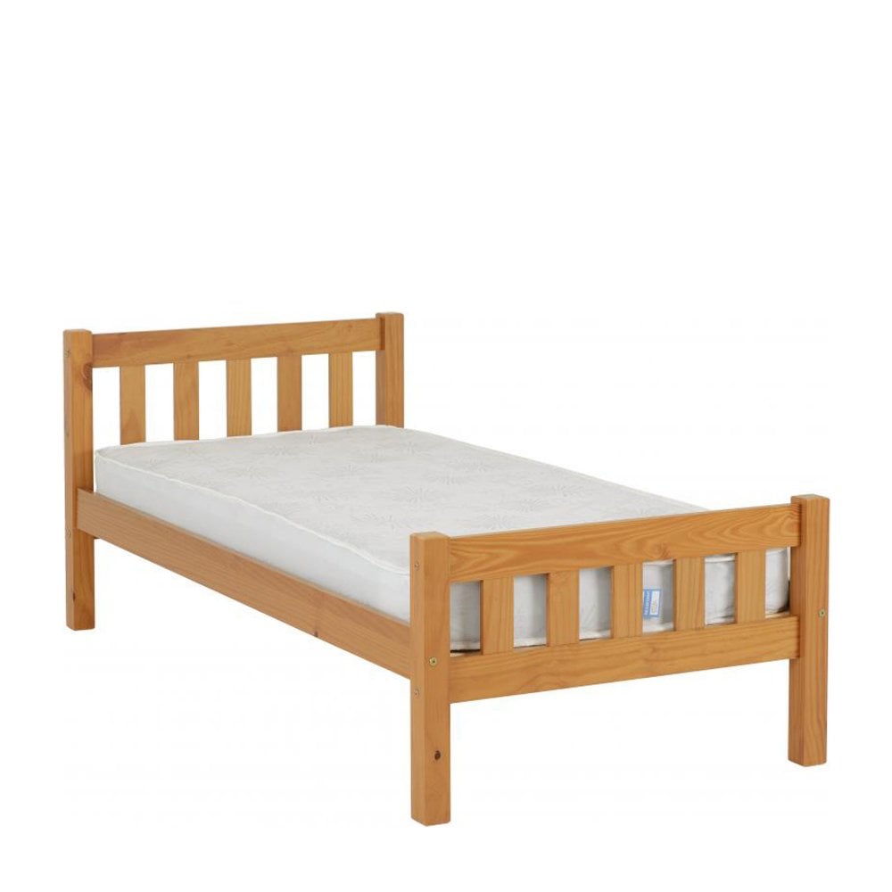 Carlow 3Ft Bed in Antique Pine